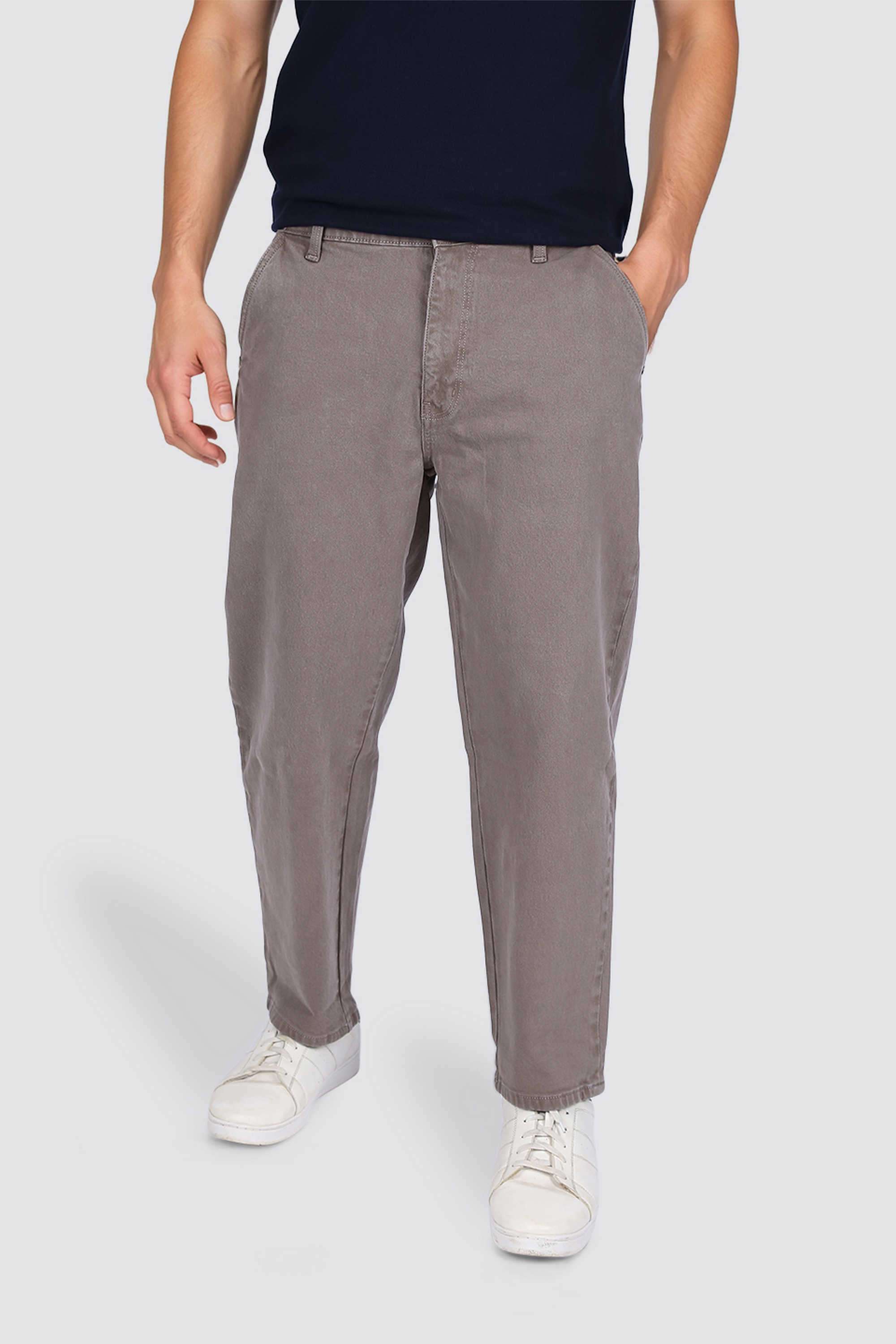 Solid-Cotton-Oversized-Fit-Men-s-Jeans