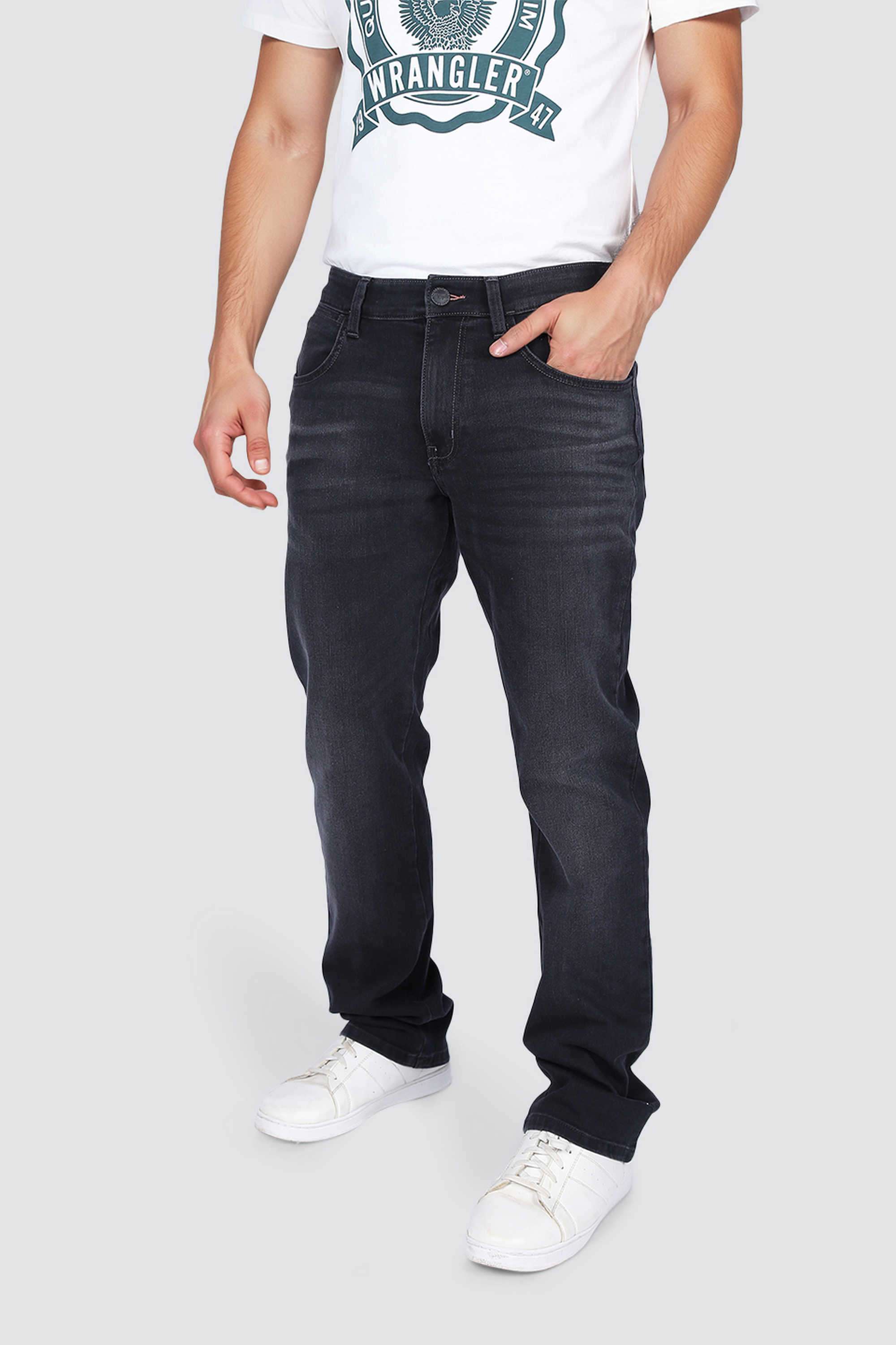 Solid-Cotton-Regular-Fit-Men-s-Jeans