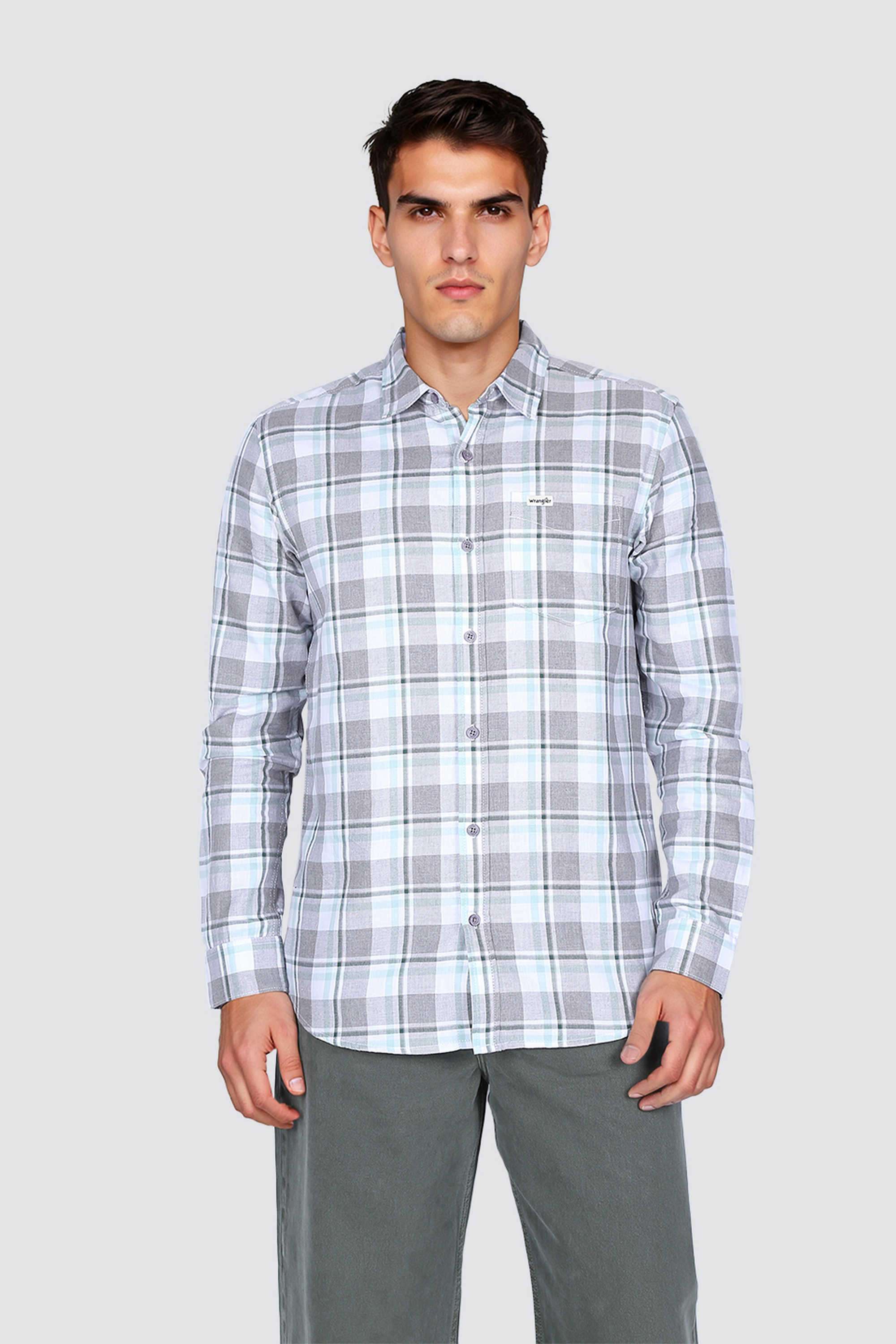 Checks-Cotton-Regular-Fit-Men-s-Casual-Shirt