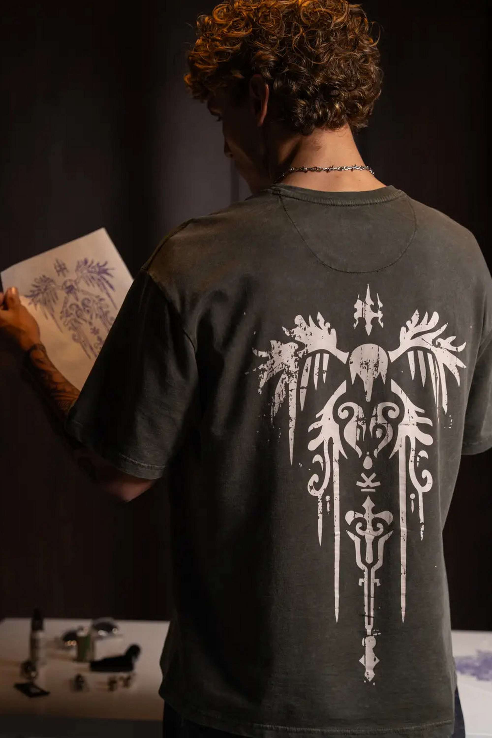 Graphic-Print-Cotton-Oversized-Fit-Men-T-Shirt