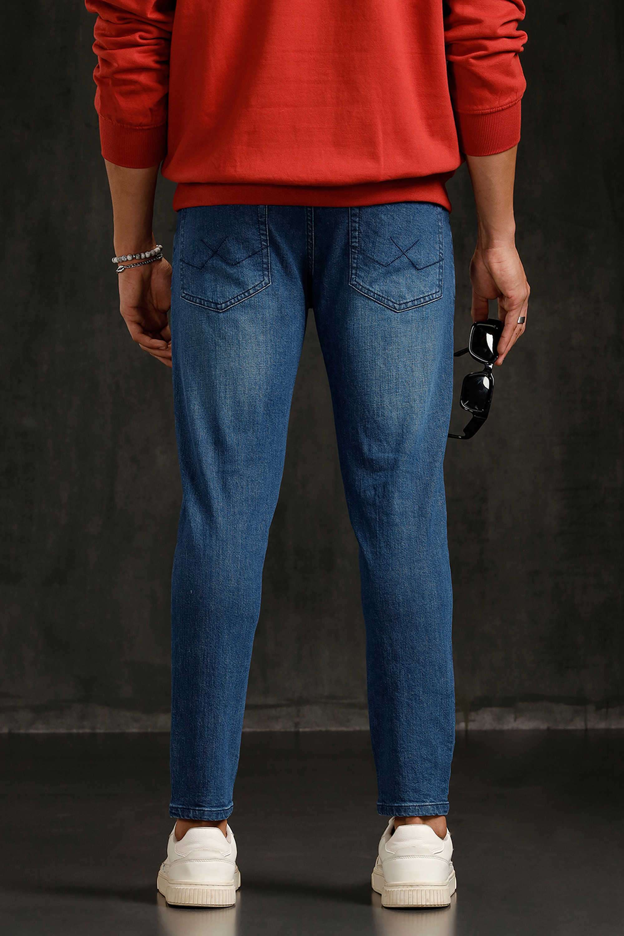 Light-Wash-Cotton-Super-Skinny-Fit-Men-s-Jeans