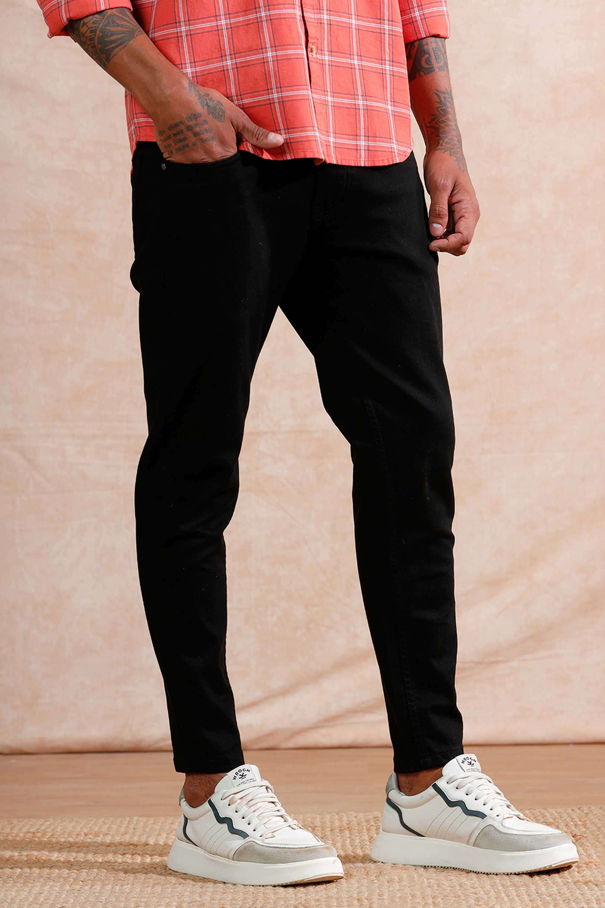 Light-Wash-Cotton-Super-Skinny-Fit-Men-s-Jeans