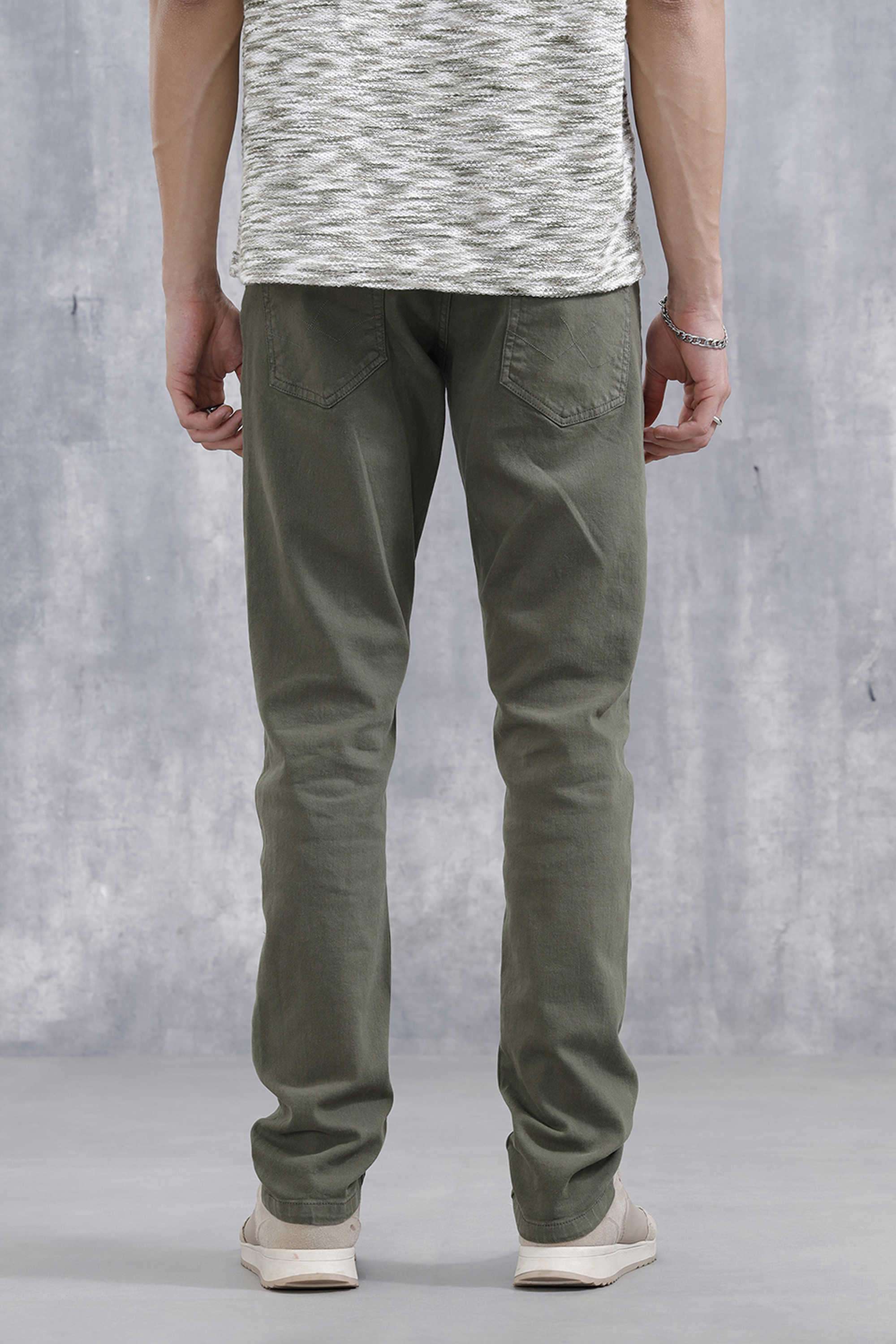 Solid-Cotton-Slim-Fit-Men-s-Jeans