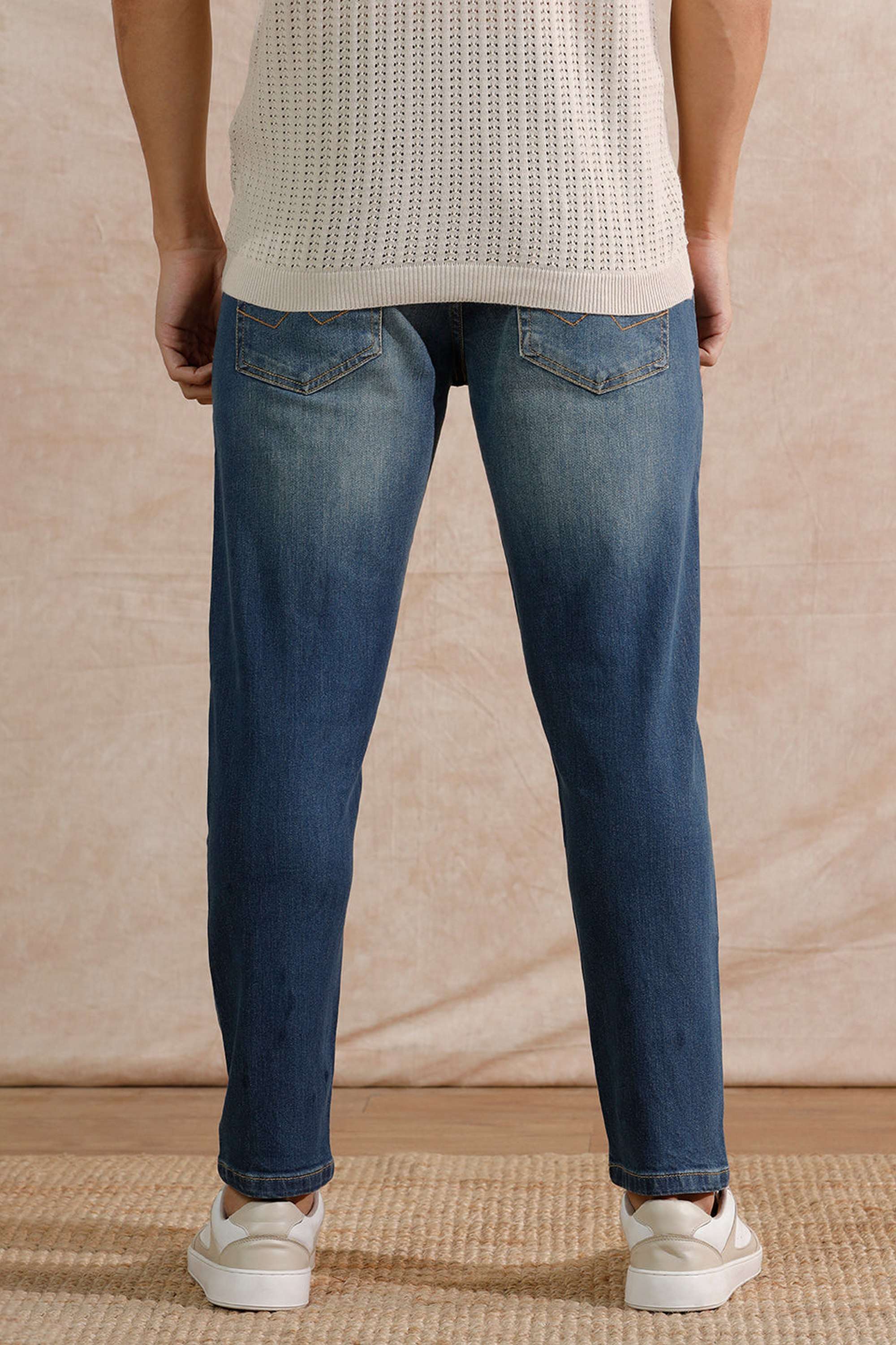 Light-Wash-Cotton-Super-Skinny-Fit-Men-s-Jeans