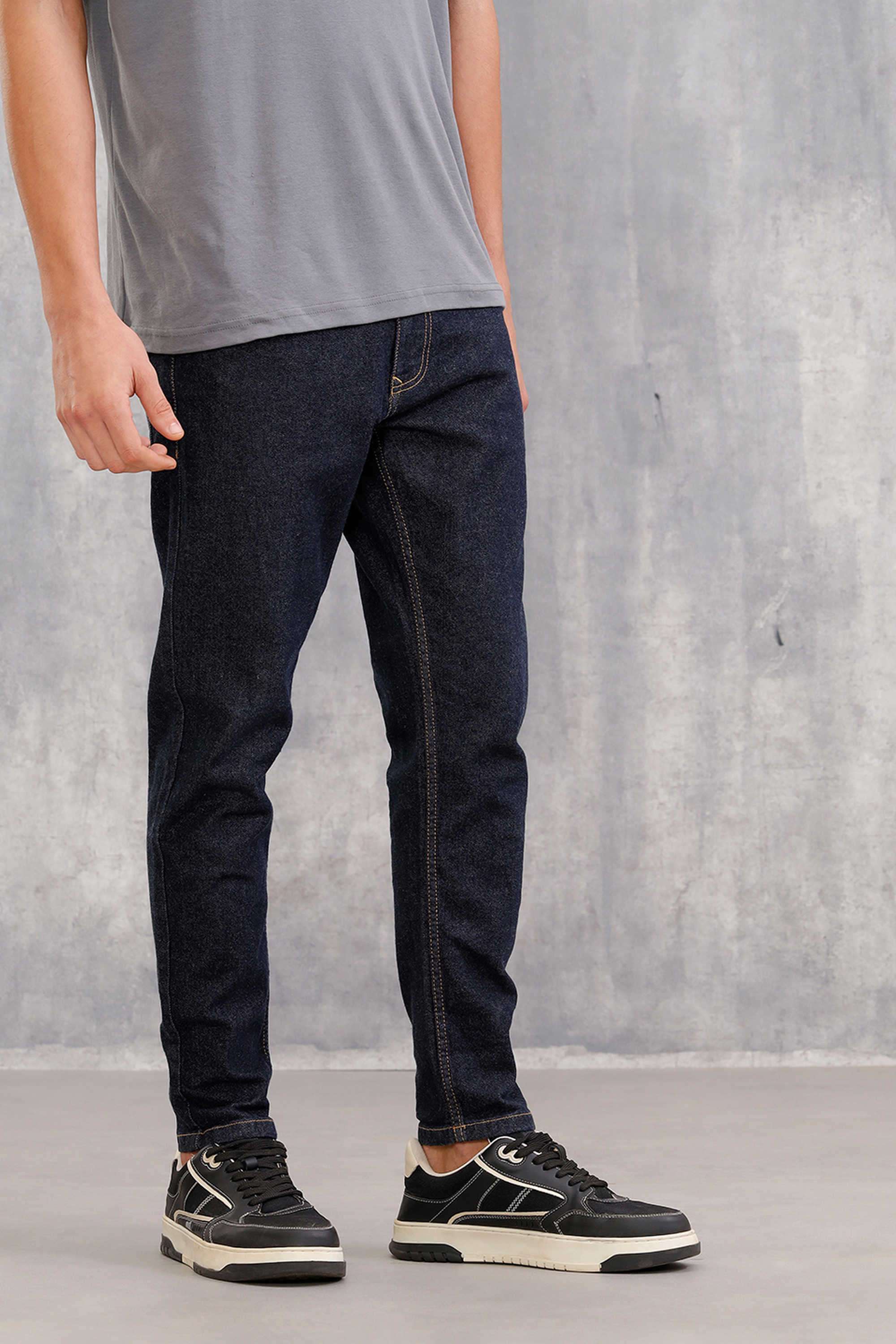Light-Wash-Cotton-Super-Skinny-Fit-Men-s-Jeans