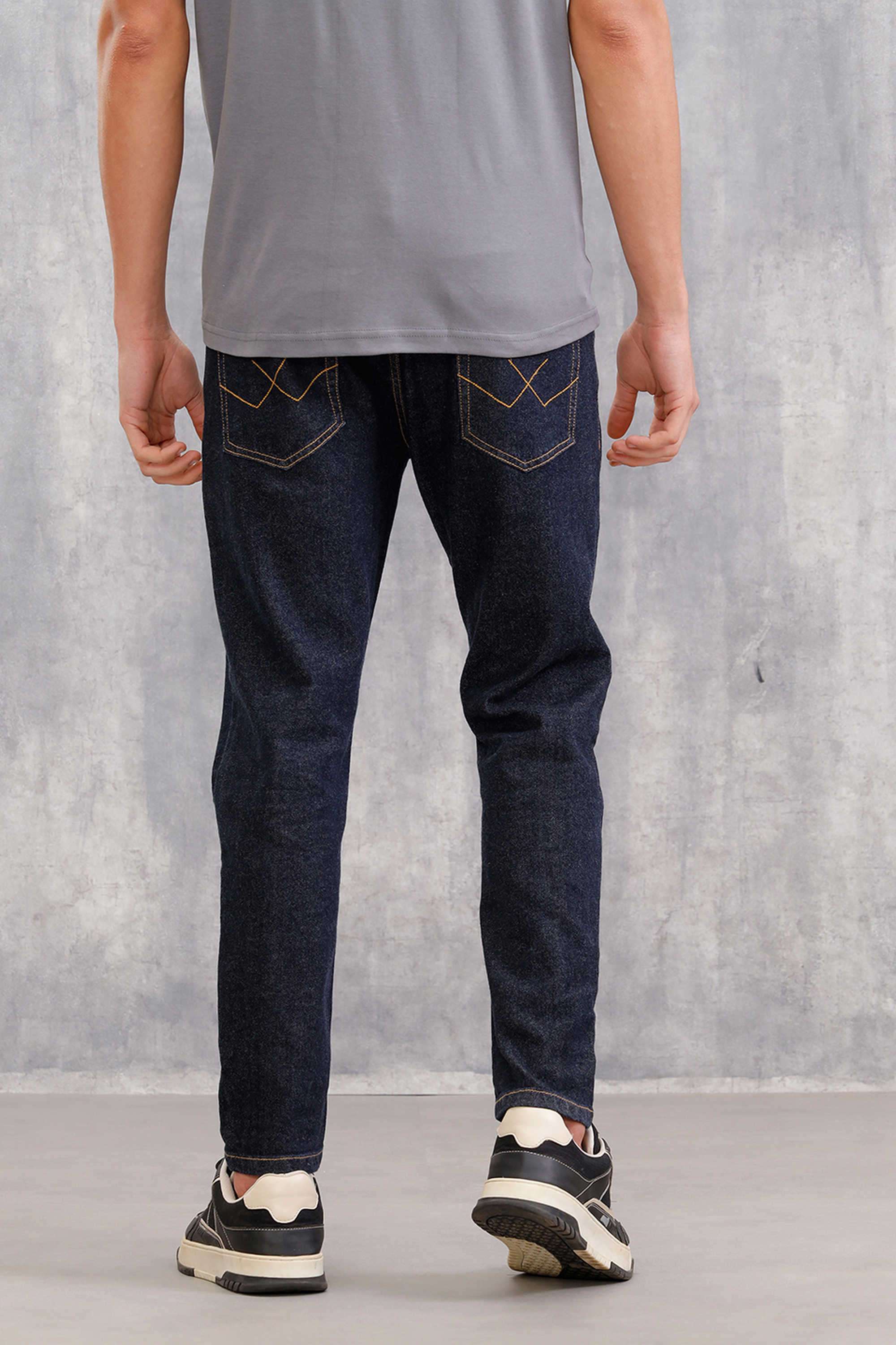 Light-Wash-Cotton-Super-Skinny-Fit-Men-s-Jeans