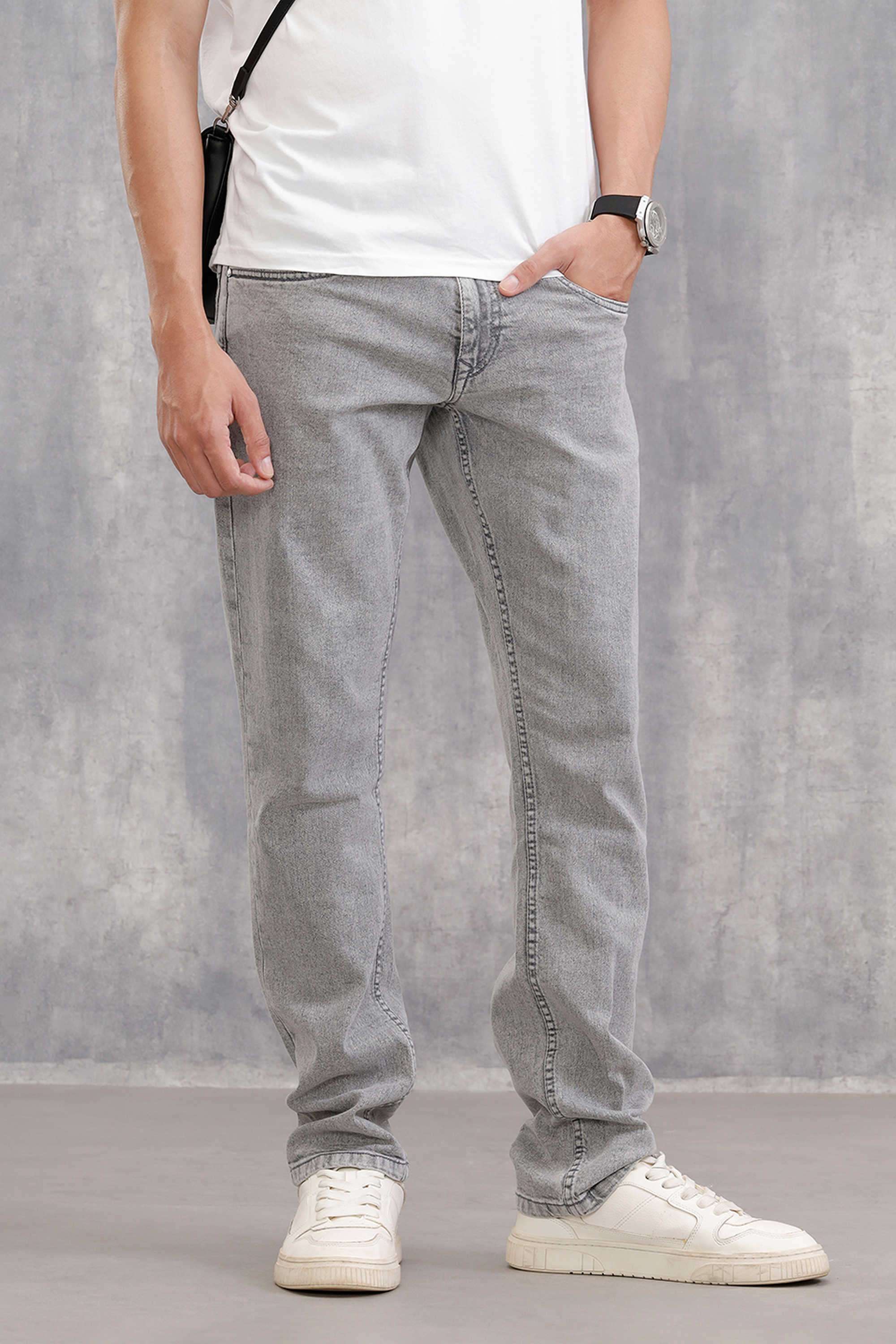 Light-Wash-Cotton-Straight-Fit-Men-s-Jeans