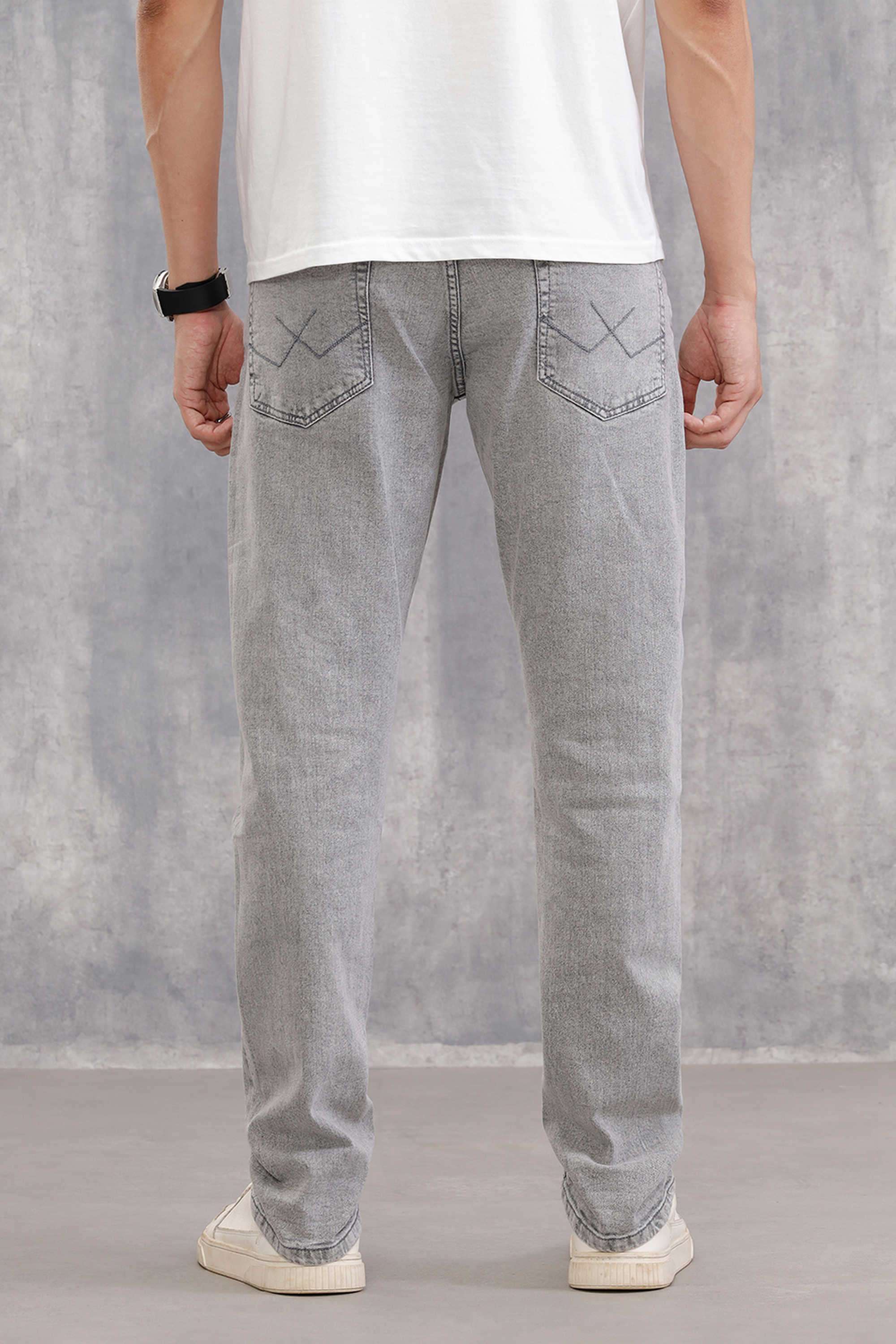 Light-Wash-Cotton-Straight-Fit-Men-s-Jeans