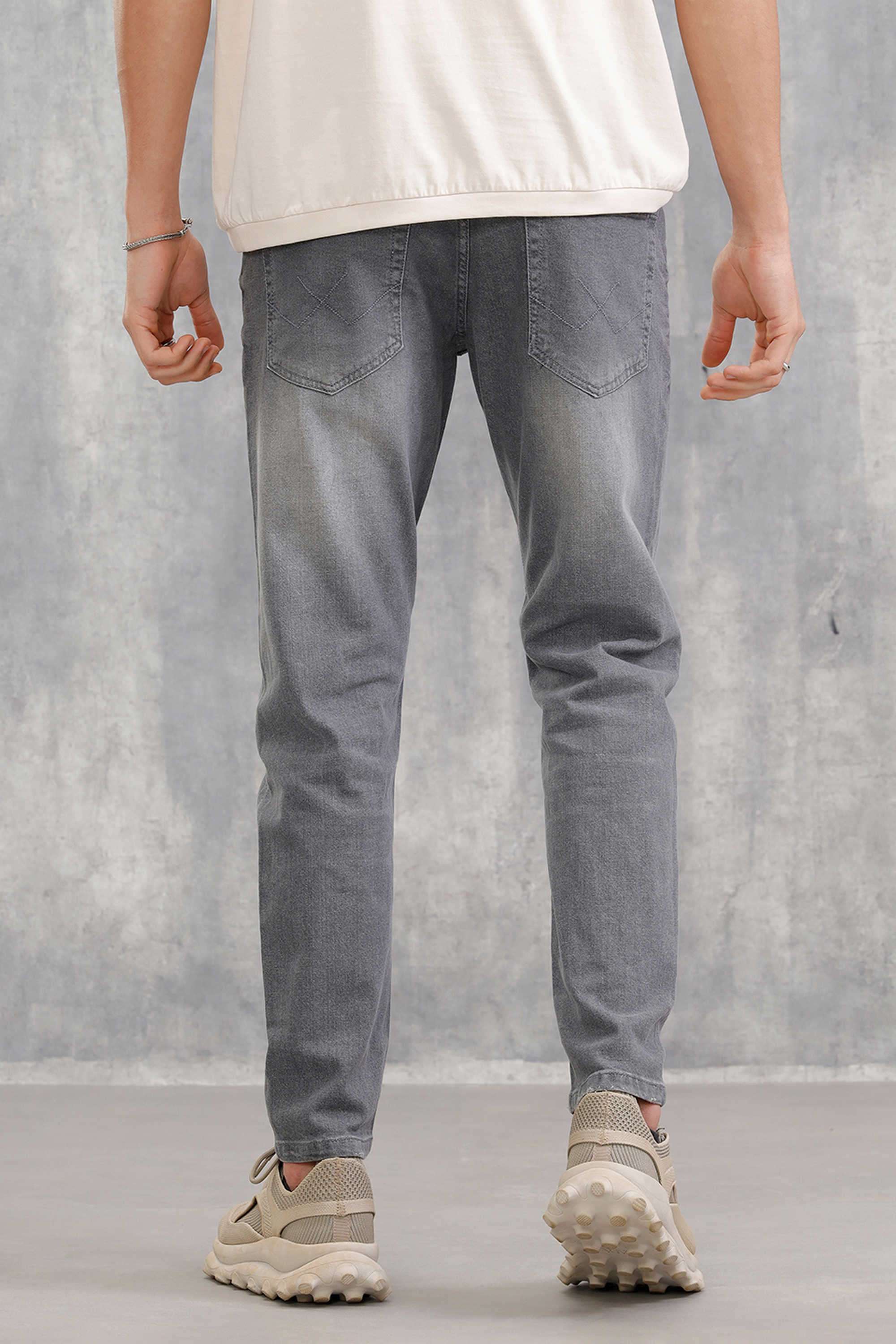 Light-Wash-Cotton-Super-Skinny-Fit-Men-s-Jeans