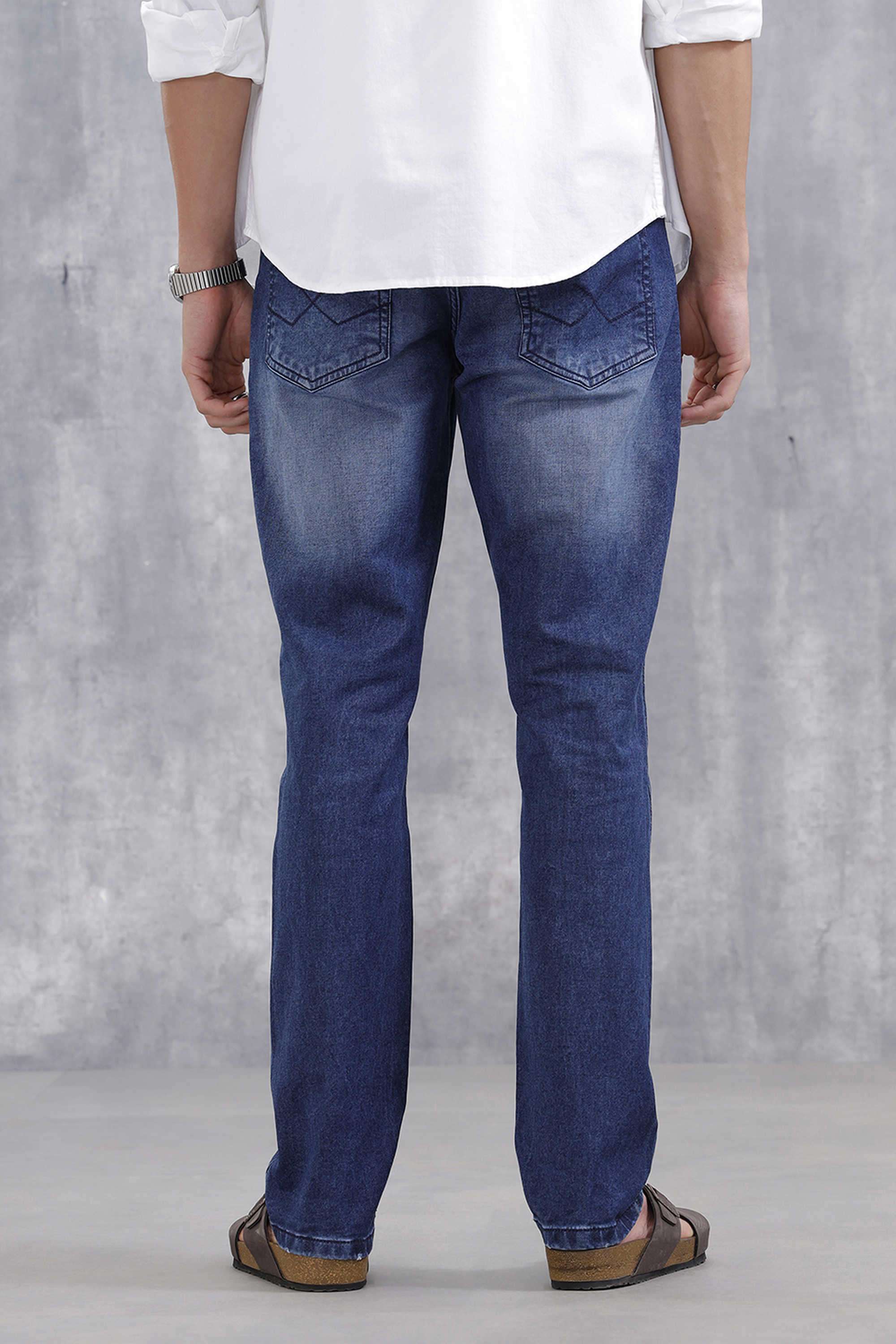 Solid-Cotton-Straight-Fit-Men-s-Jeans