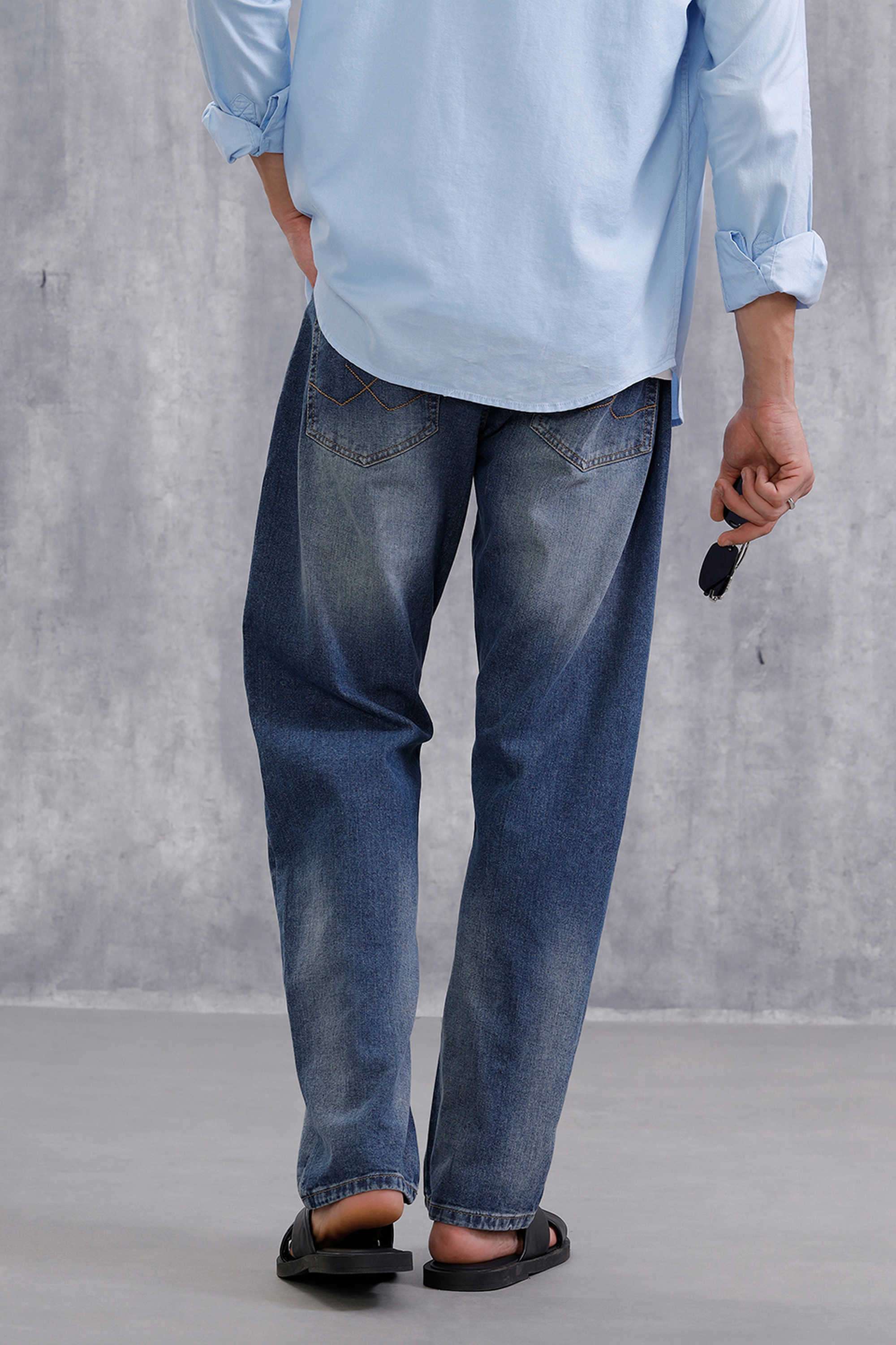 Light-Wash-Cotton-Relaxed-Fit-Men-s-Jeans