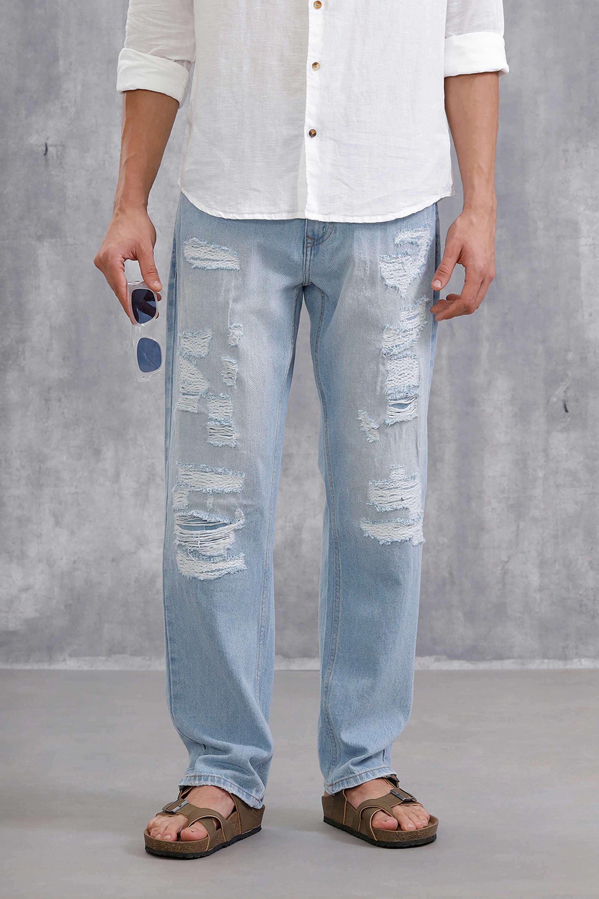 Light-Wash-Cotton-Relaxed-Fit-Men-s-Jeans