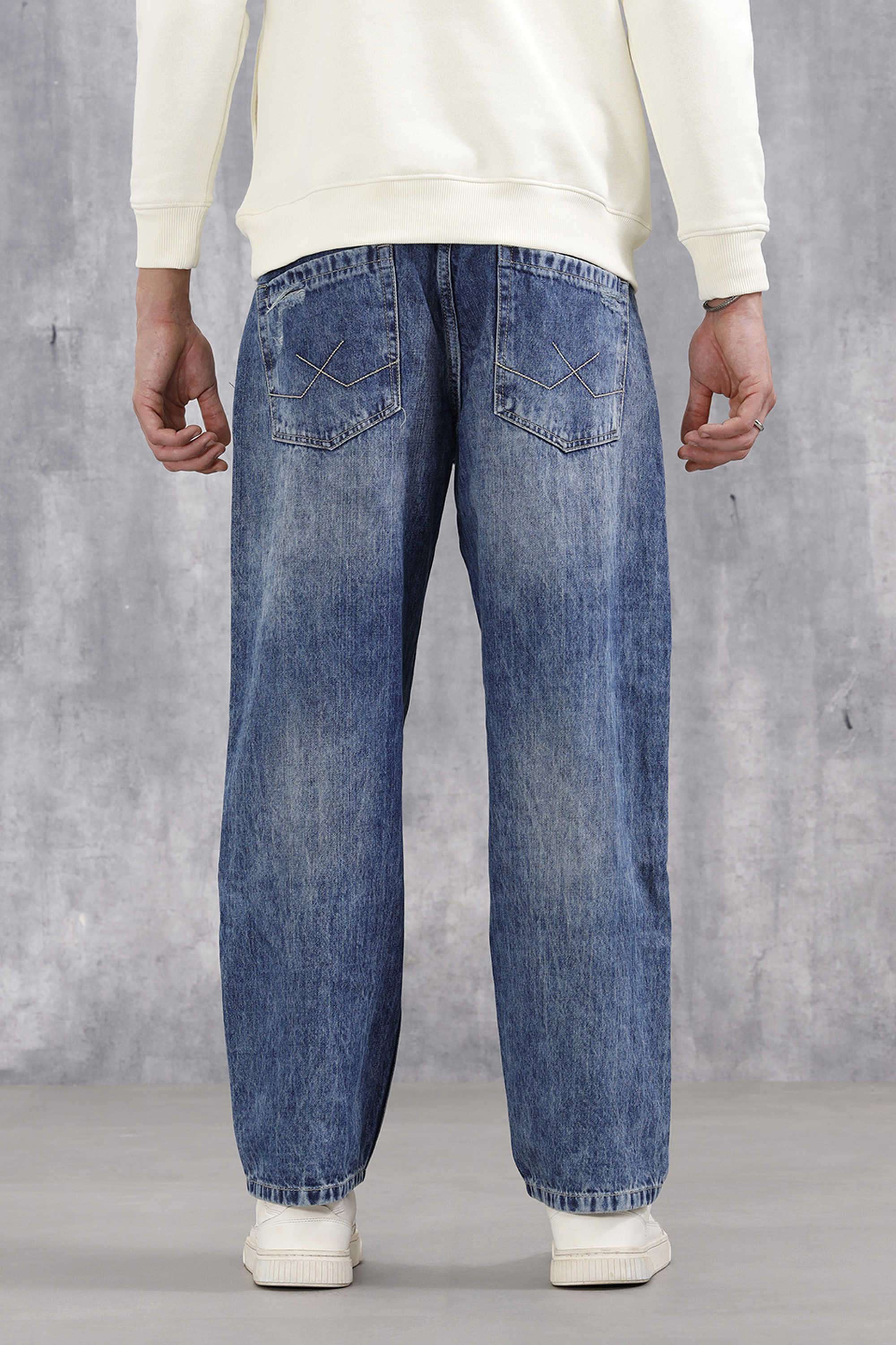 Solid-Cotton-Relaxed-Fit-Men-s-Jeans