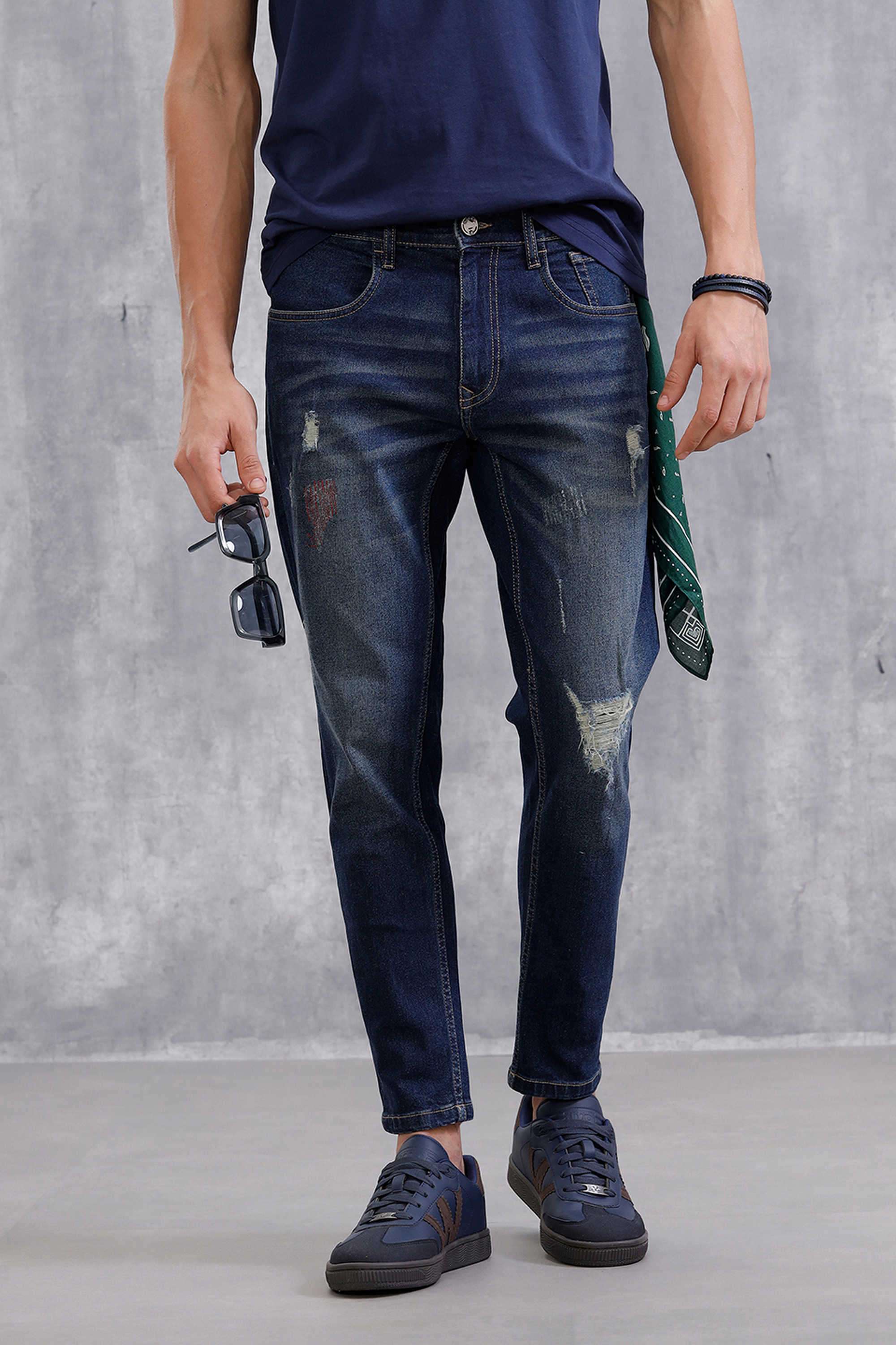 Light-Wash-Cotton-Super-Skinny-Fit-Men-s-Jeans