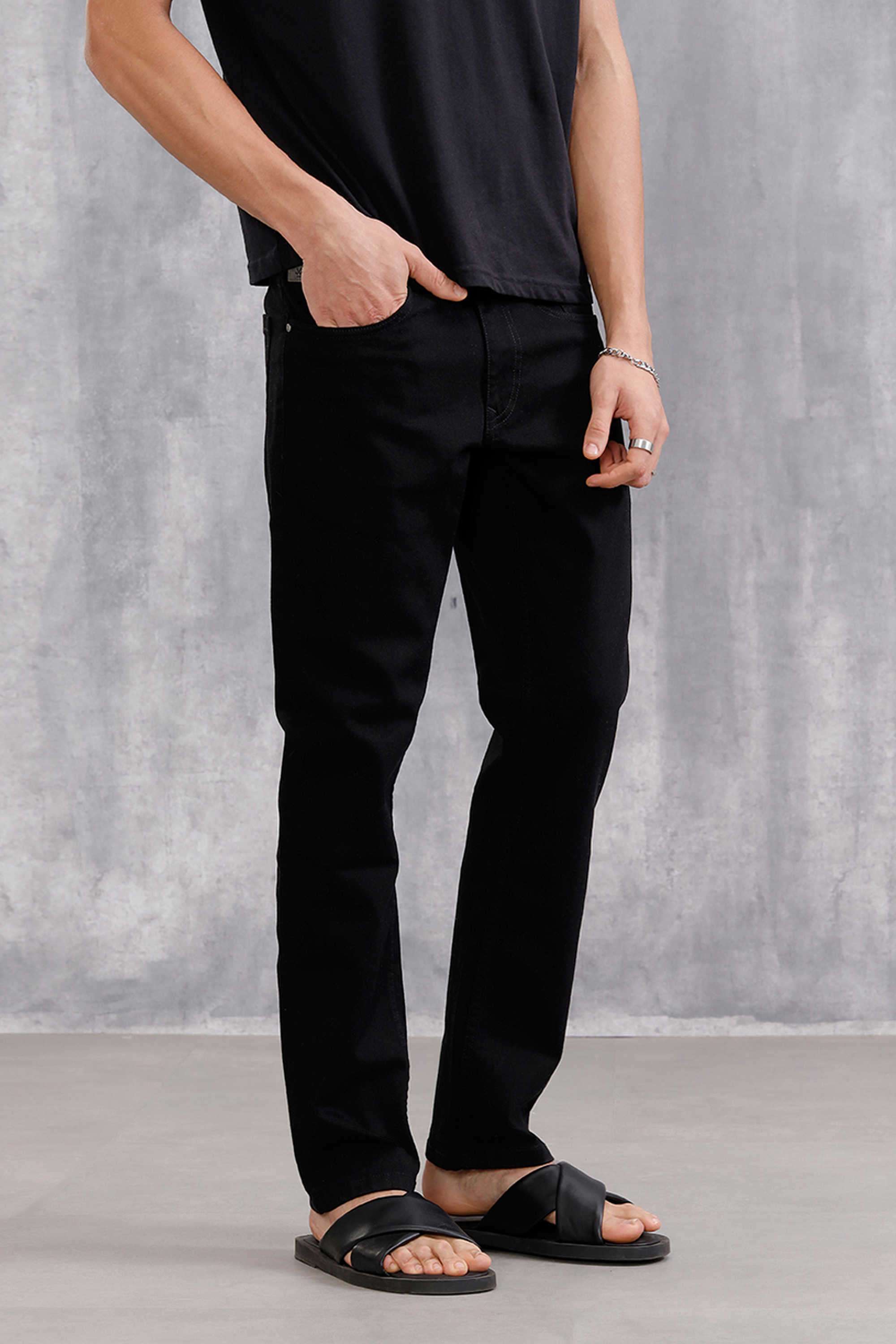 Light-Wash-Cotton-Straight-Fit-Men-s-Jeans