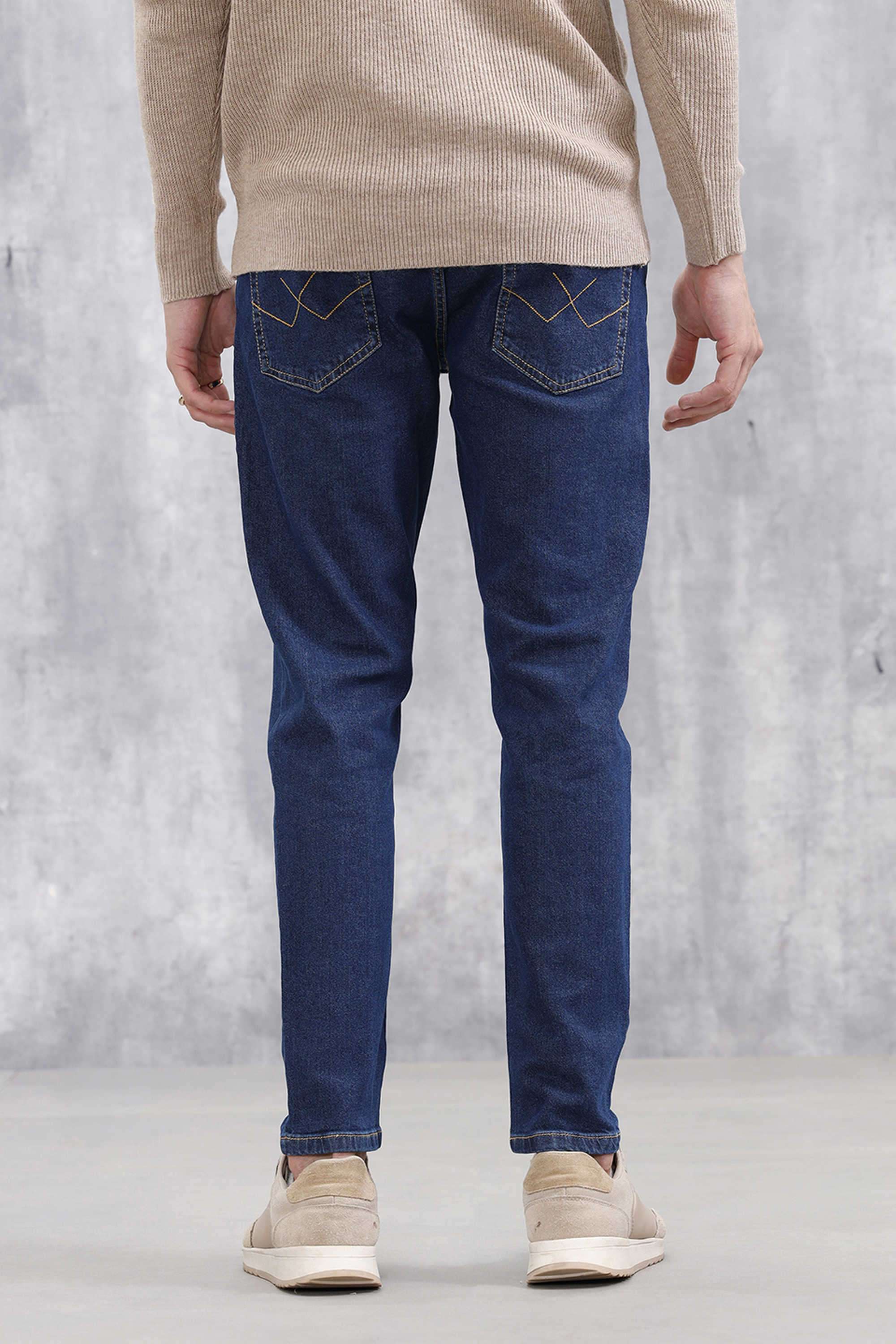 Solid-Cotton-Super-Skinny-Fit-Men-s-Jeans