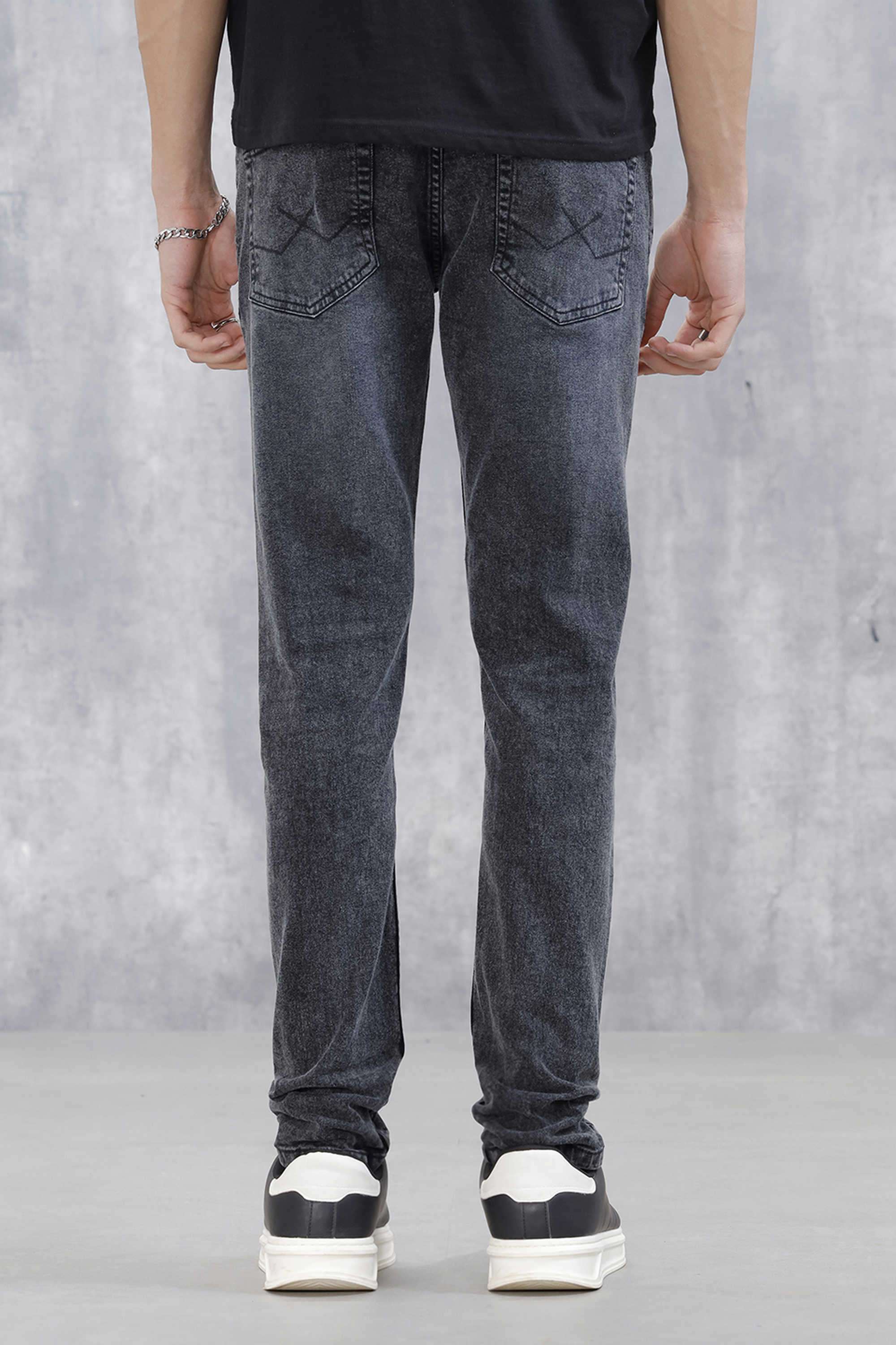 Solid-Cotton-Tapered-Fit-Men-s-Jeans