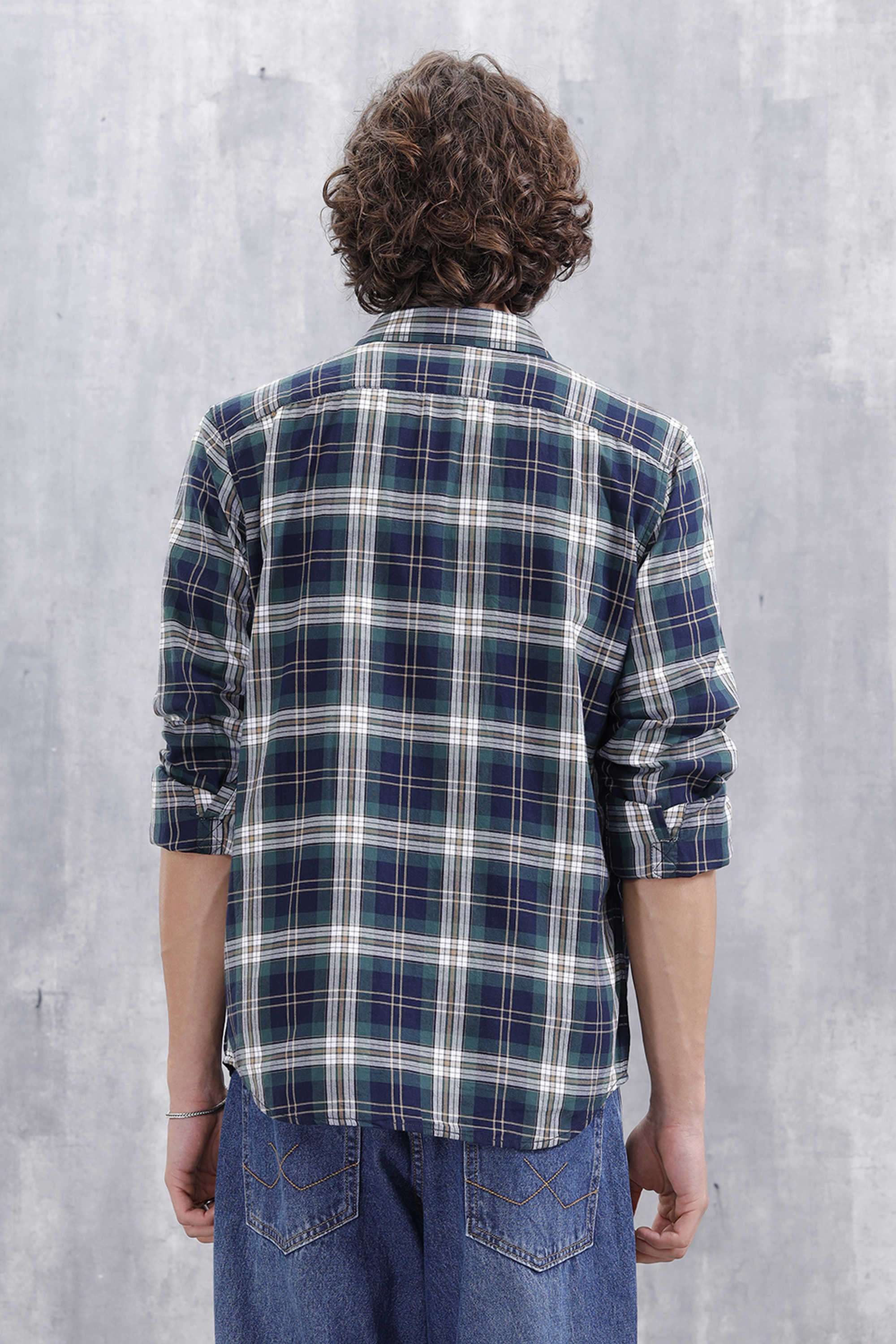 Checks-Cotton-Slim-Fit-Men-s-Casual-Shirt
