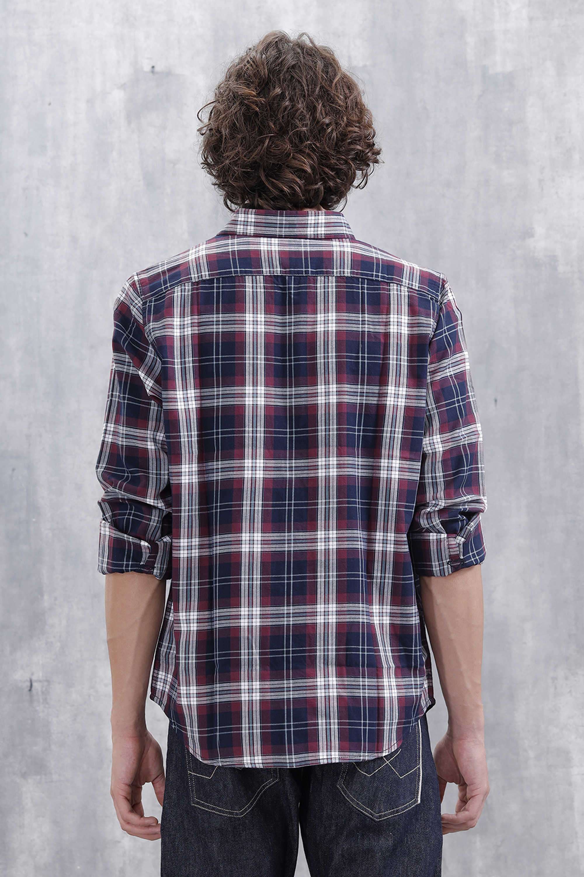 Checks-Cotton-Slim-Fit-Men-s-Casual-Shirt