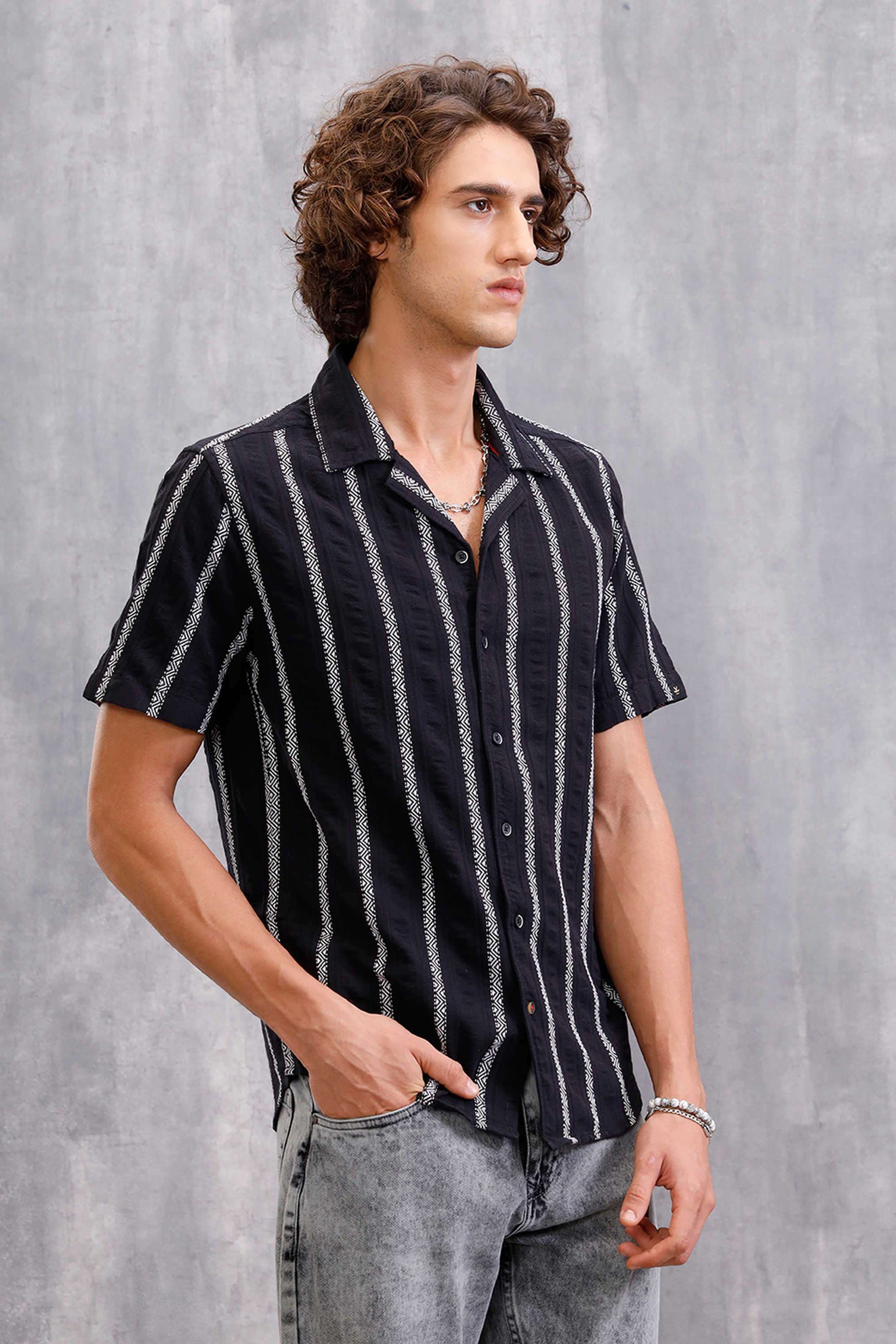 Stripes-Cotton-Regular-Fit-Men-s-Casual-Wear-Shirt