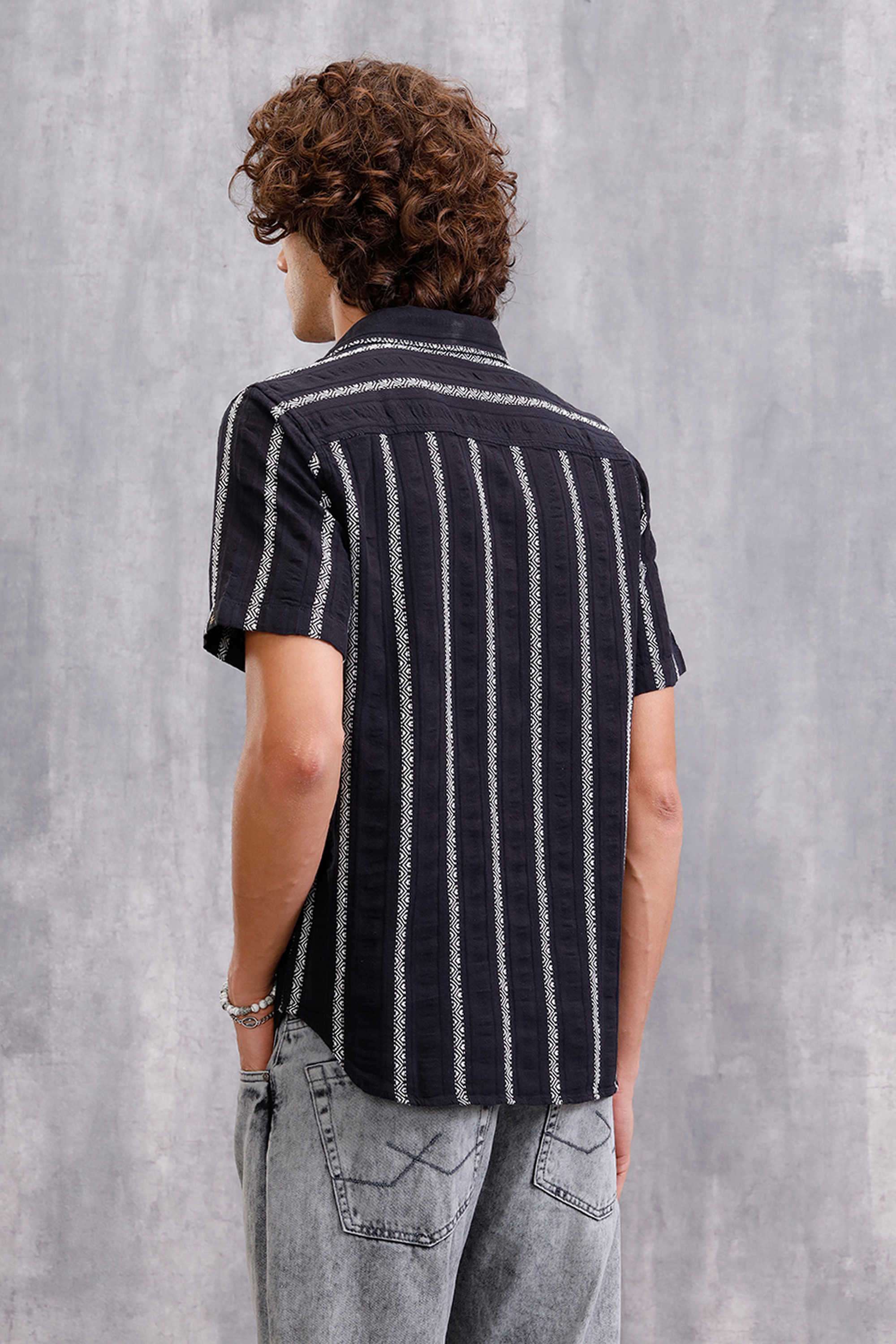 Stripes-Cotton-Regular-Fit-Men-s-Casual-Wear-Shirt