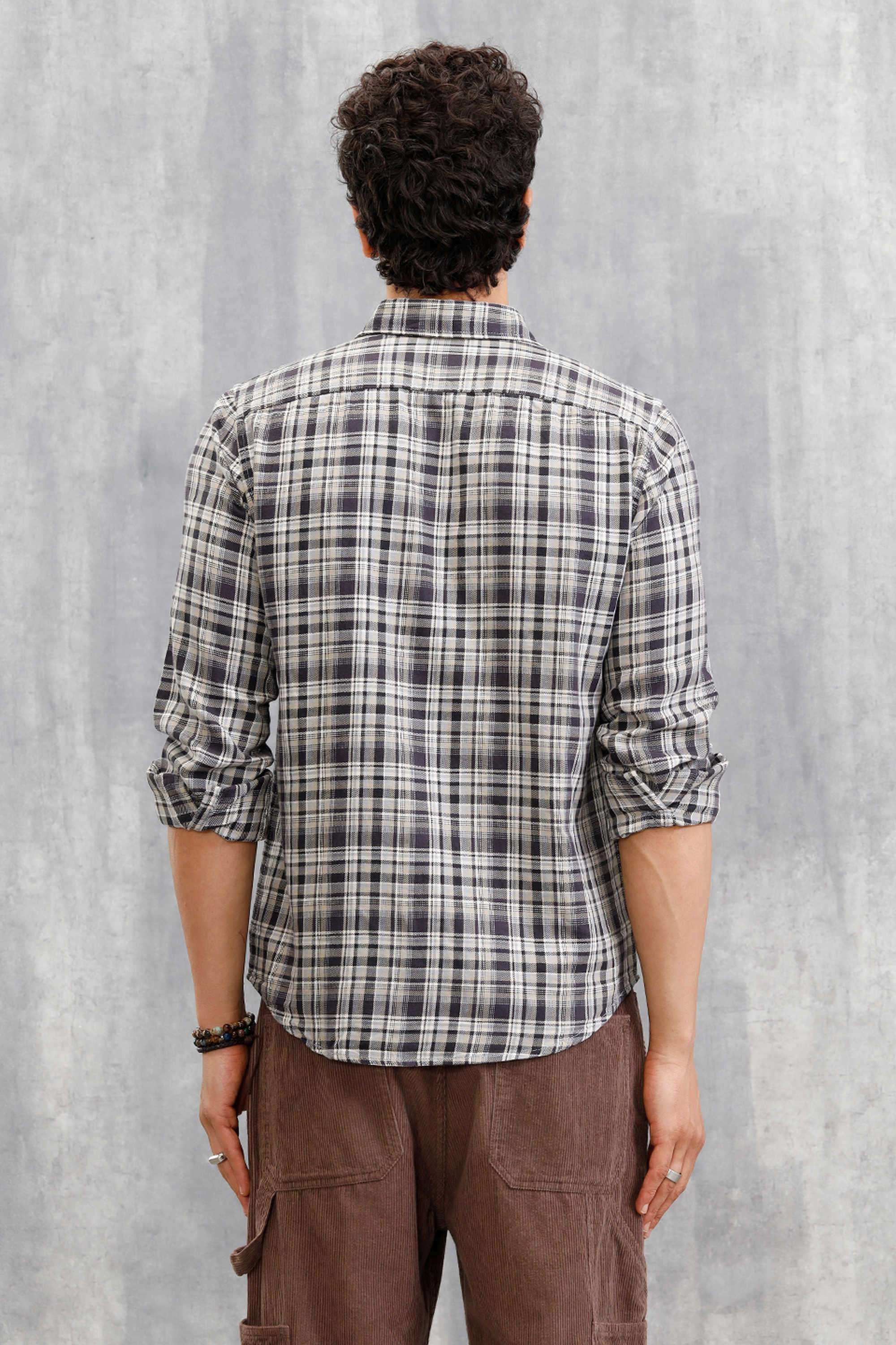 Checks-Cotton-Slim-Fit-Men-s-Casual-Wear-Shirt