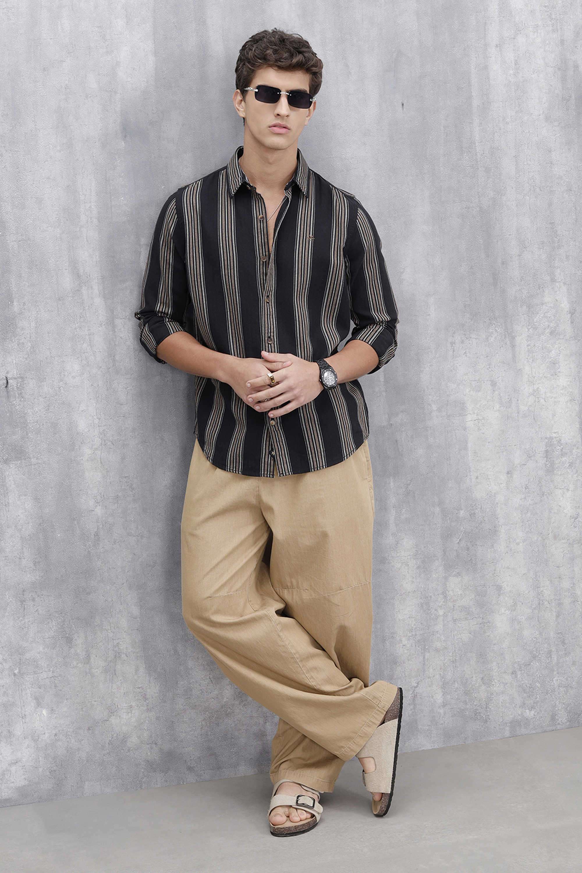 Stripes-Cotton-Slim-Fit-Men-s-Casual-Shirt