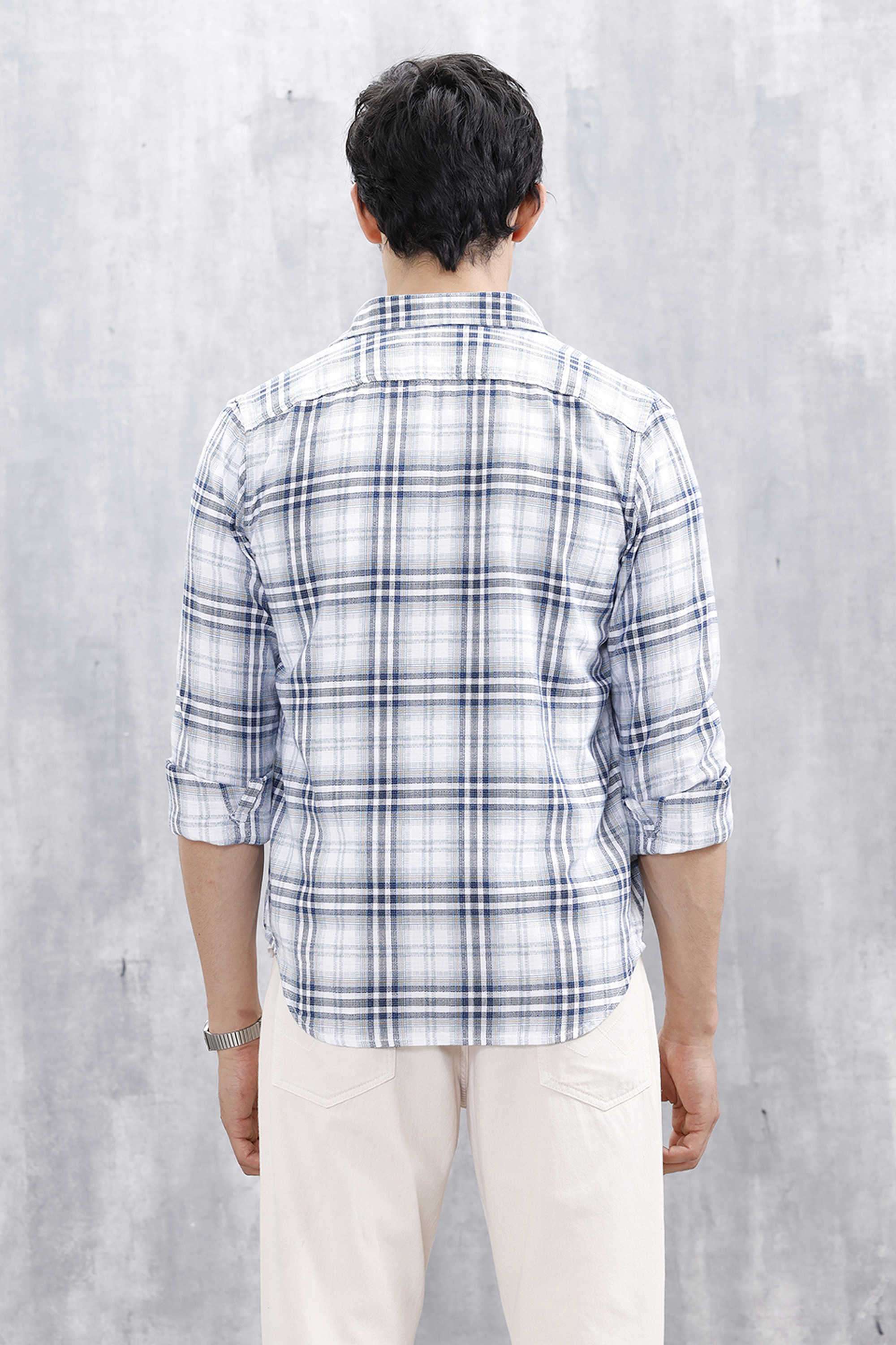 Checks-Cotton-Slim-Fit-Men-s-Casual-Shirt