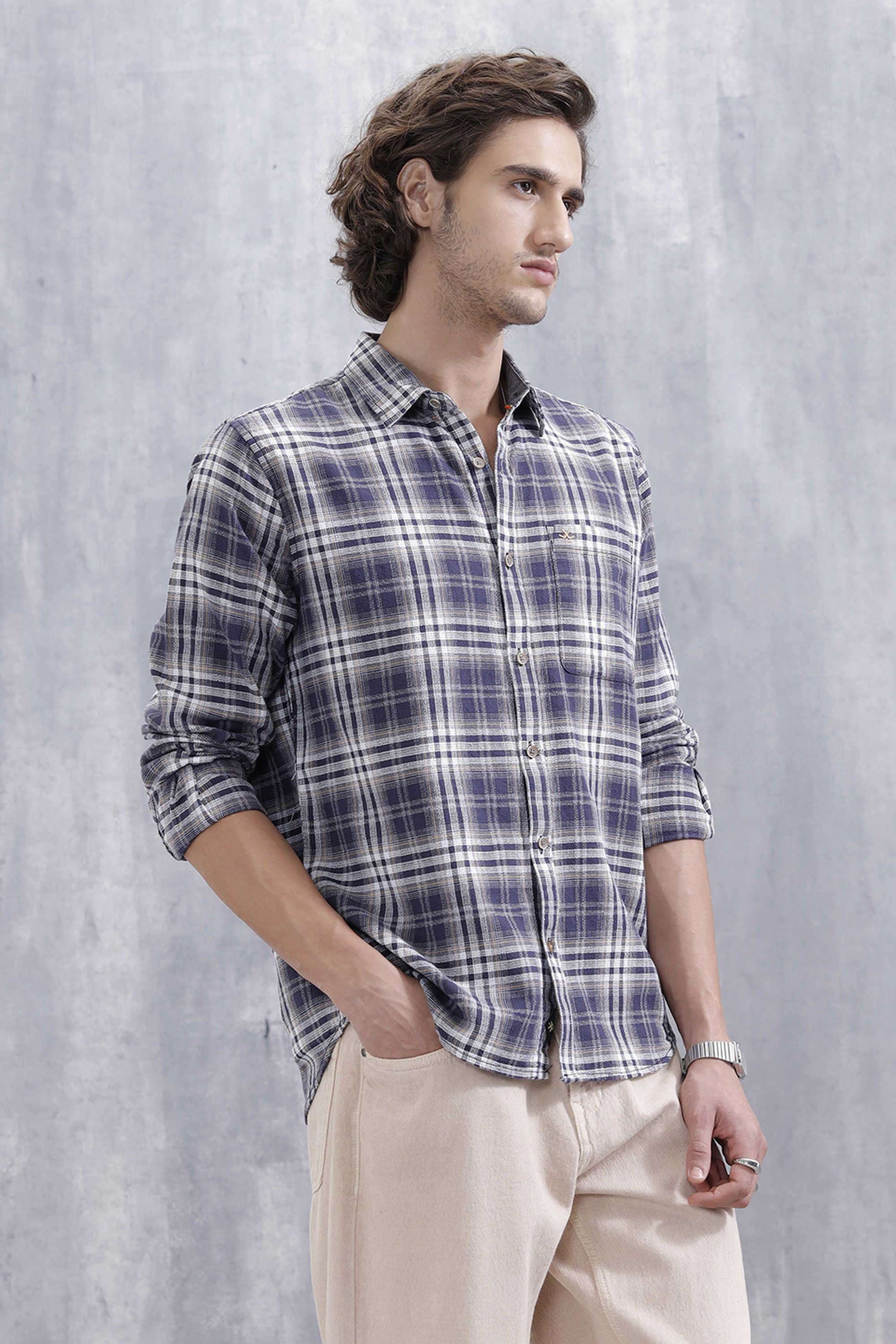Checks-Cotton-Slim-Fit-Men-s-Casual-Shirt