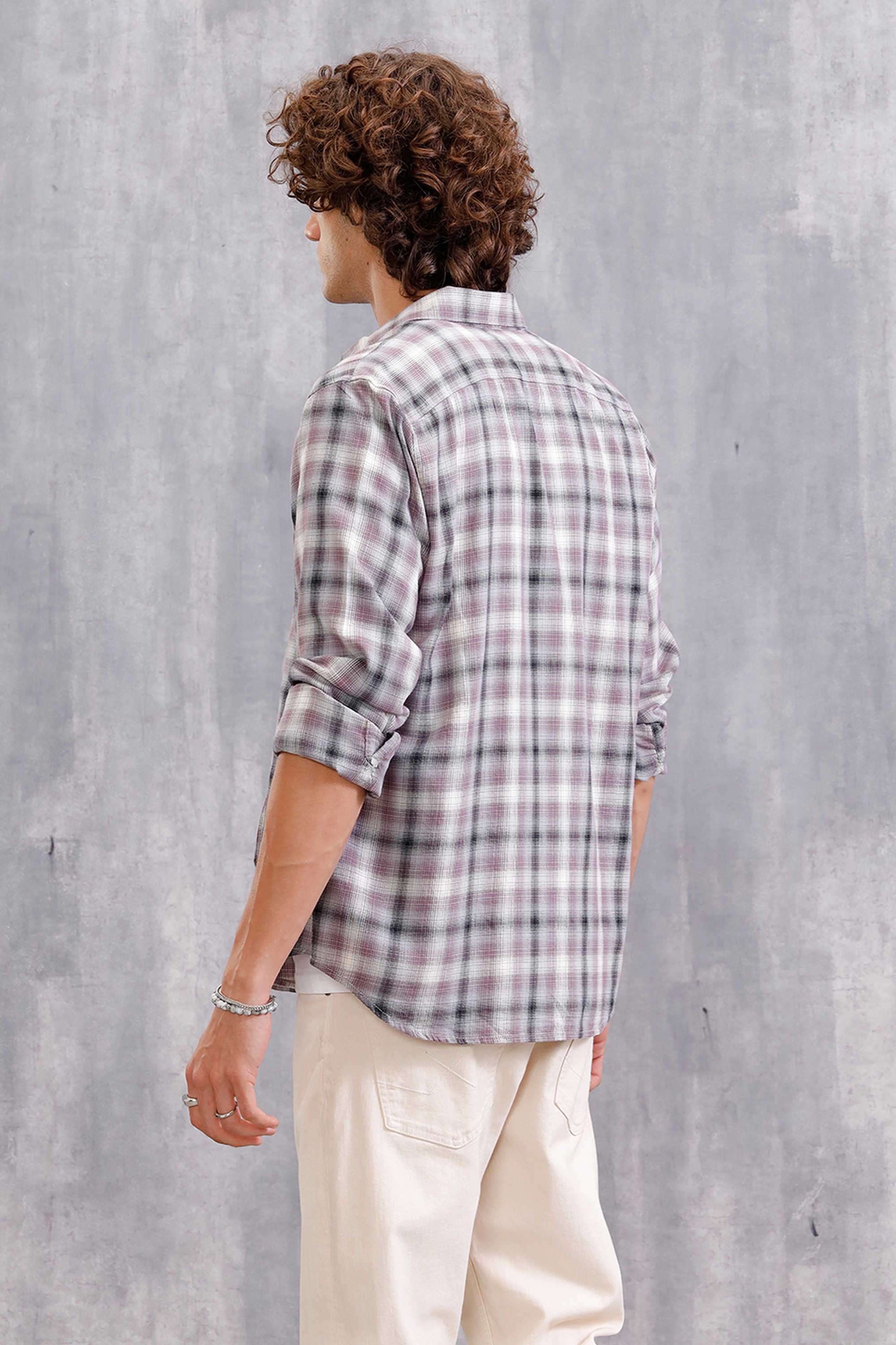 Checks-Cotton-Slim-Fit-Men-s-Casual-Wear-Shirt