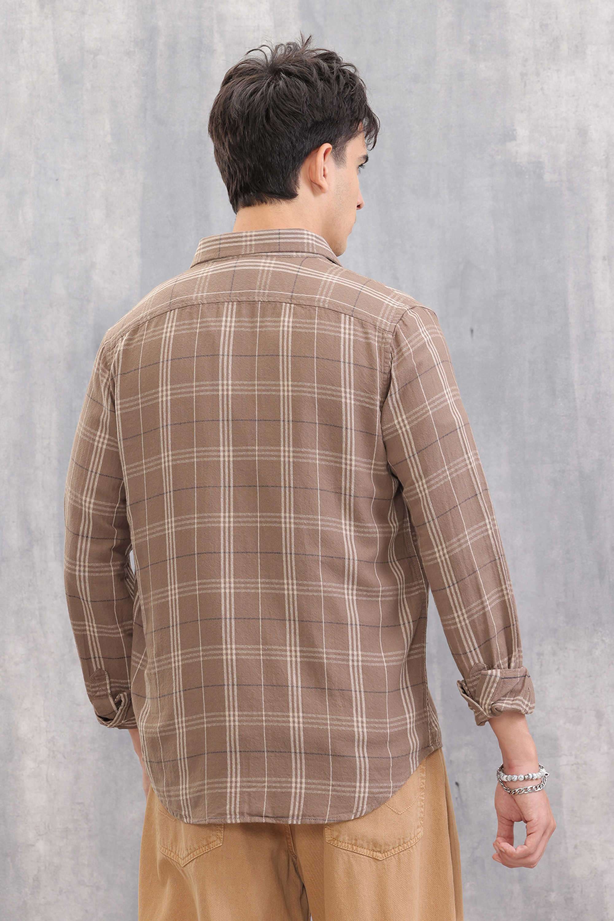 Checks-Cotton-Slim-Fit-Men-s-Casual-Wear-Shirt