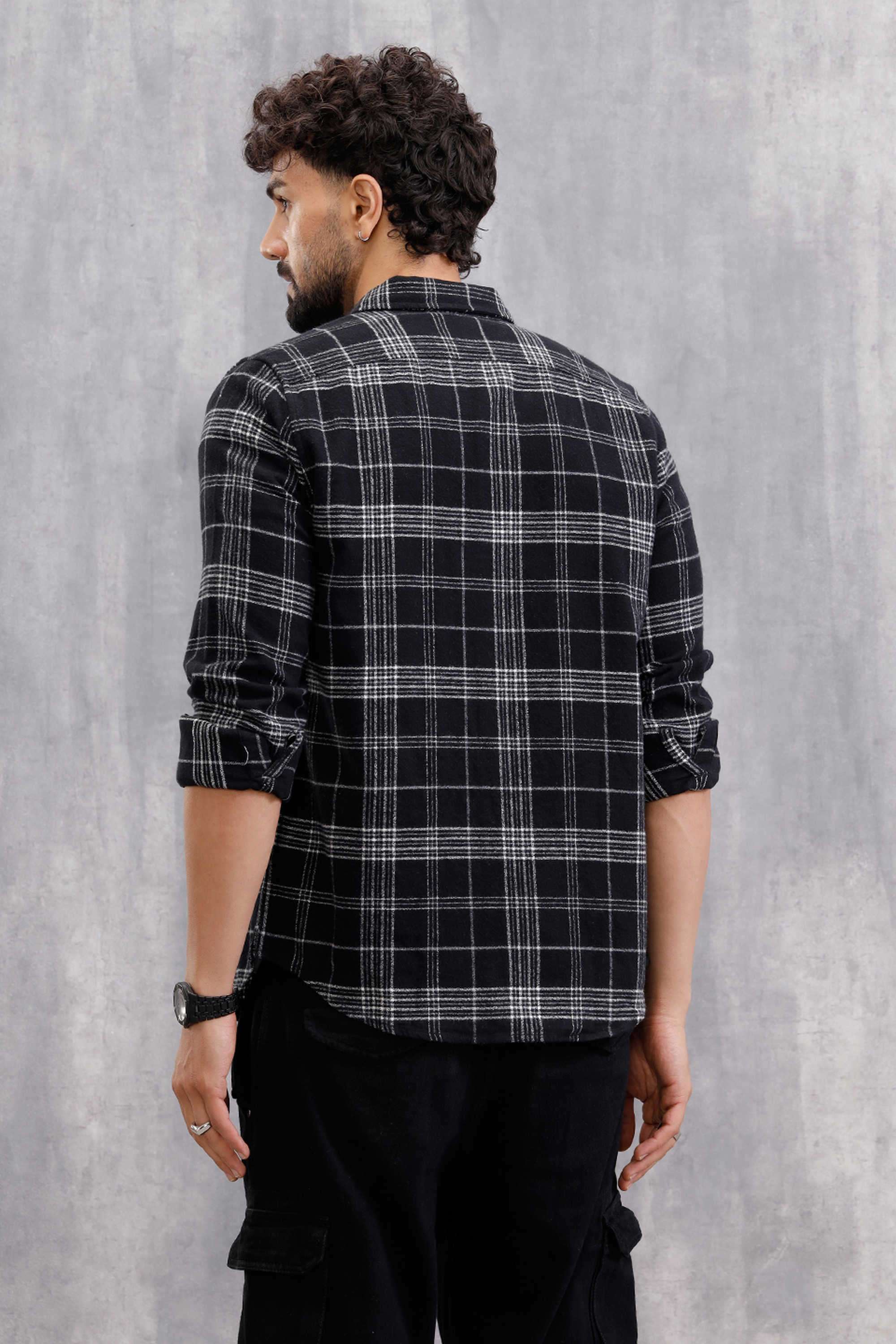 Checks-Cotton-Slim-Fit-Men-s-Casual-Wear-Shirt