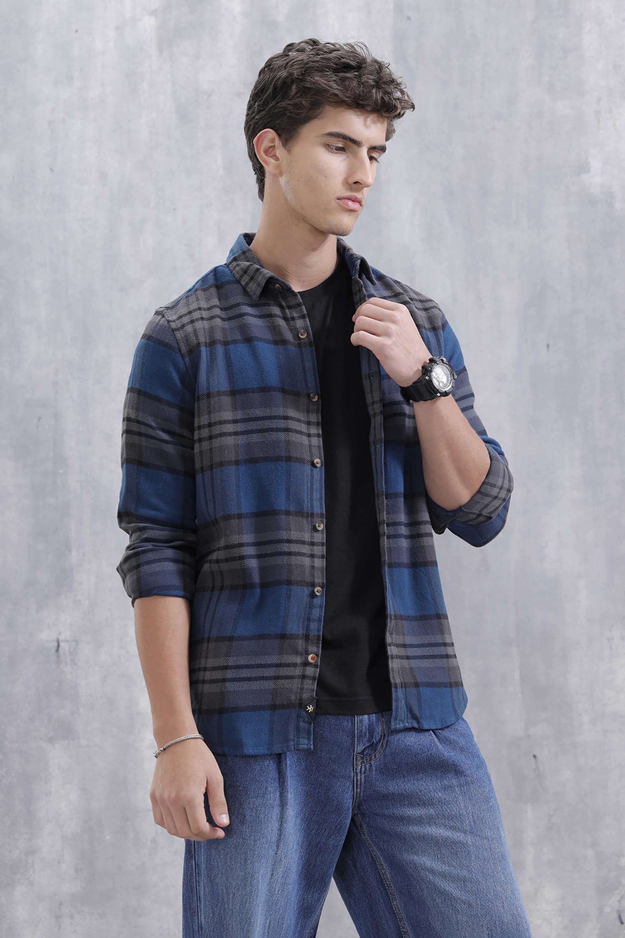 Checks-Cotton-Slim-Fit-Men-s-Casual-Shirt