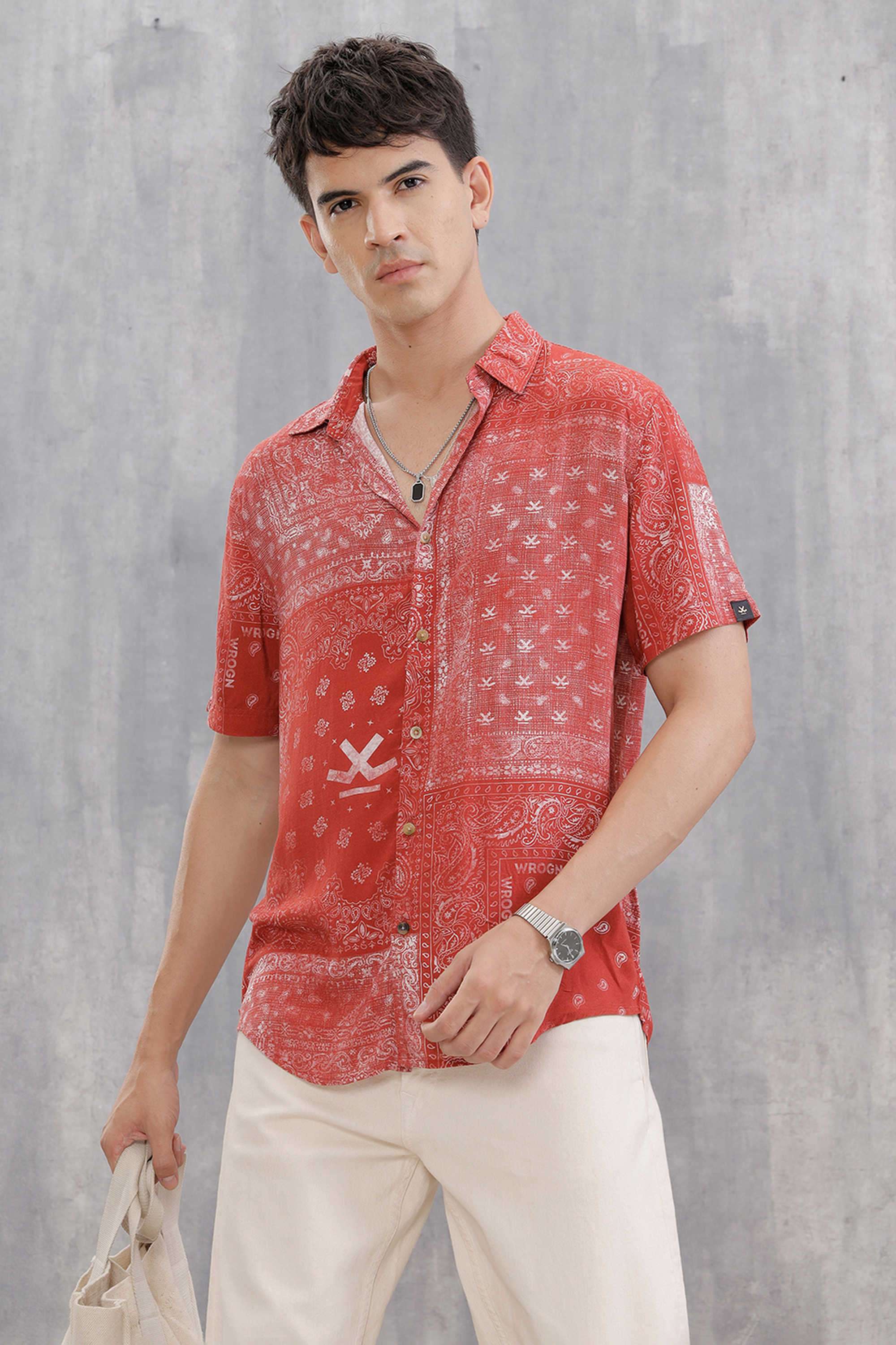 Printed-Cotton-Slim-Fit-Men-s-Casual-Wear-Shirt