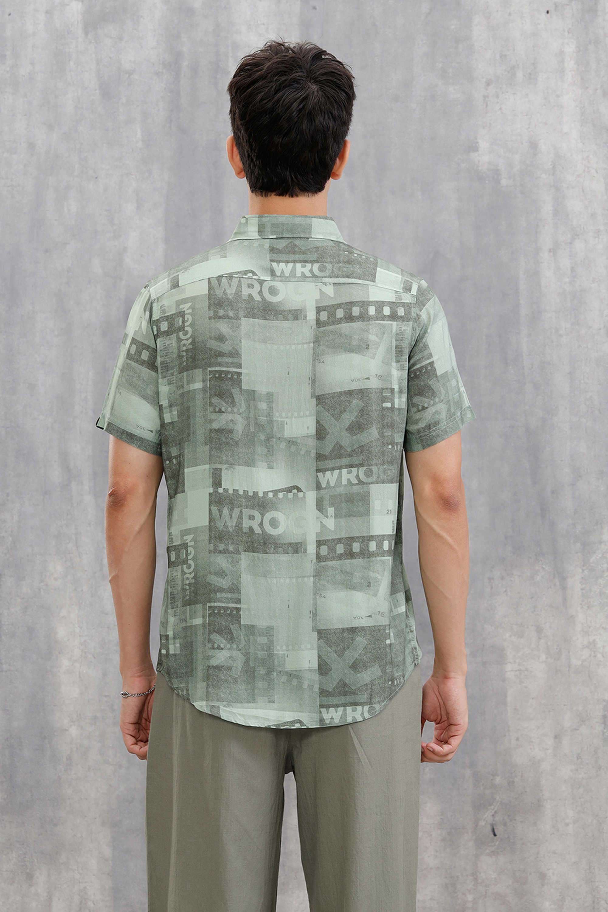 Printed-Viscose-Blend-Slim-Fit-Men-s-Casual-Wear-Shirt