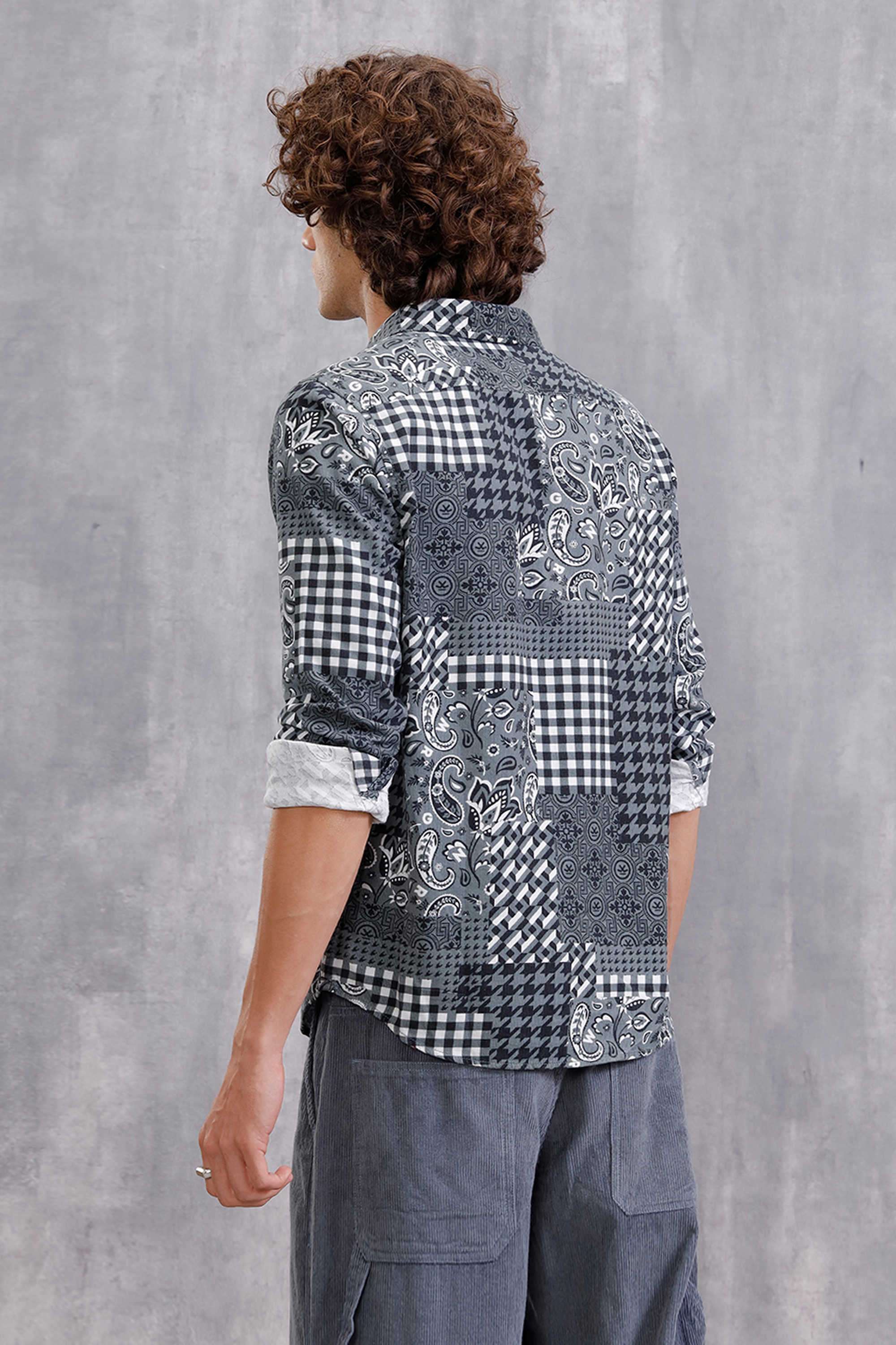 Printed-Cotton-Slim-Fit-Men-s-Casual-Wear-Shirt