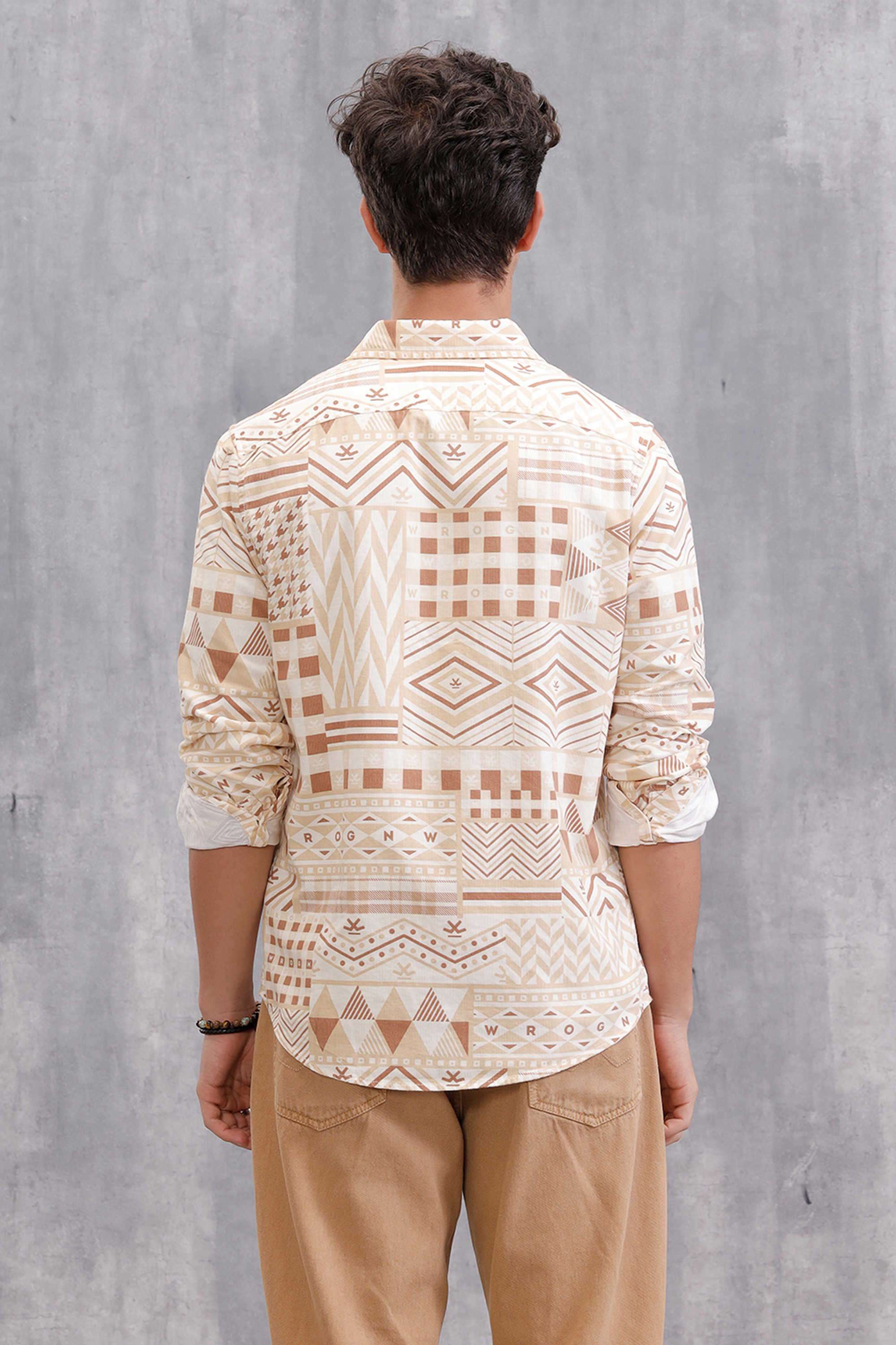 Printed-Cotton-Slim-Fit-Men-s-Casual-Wear-Shirt