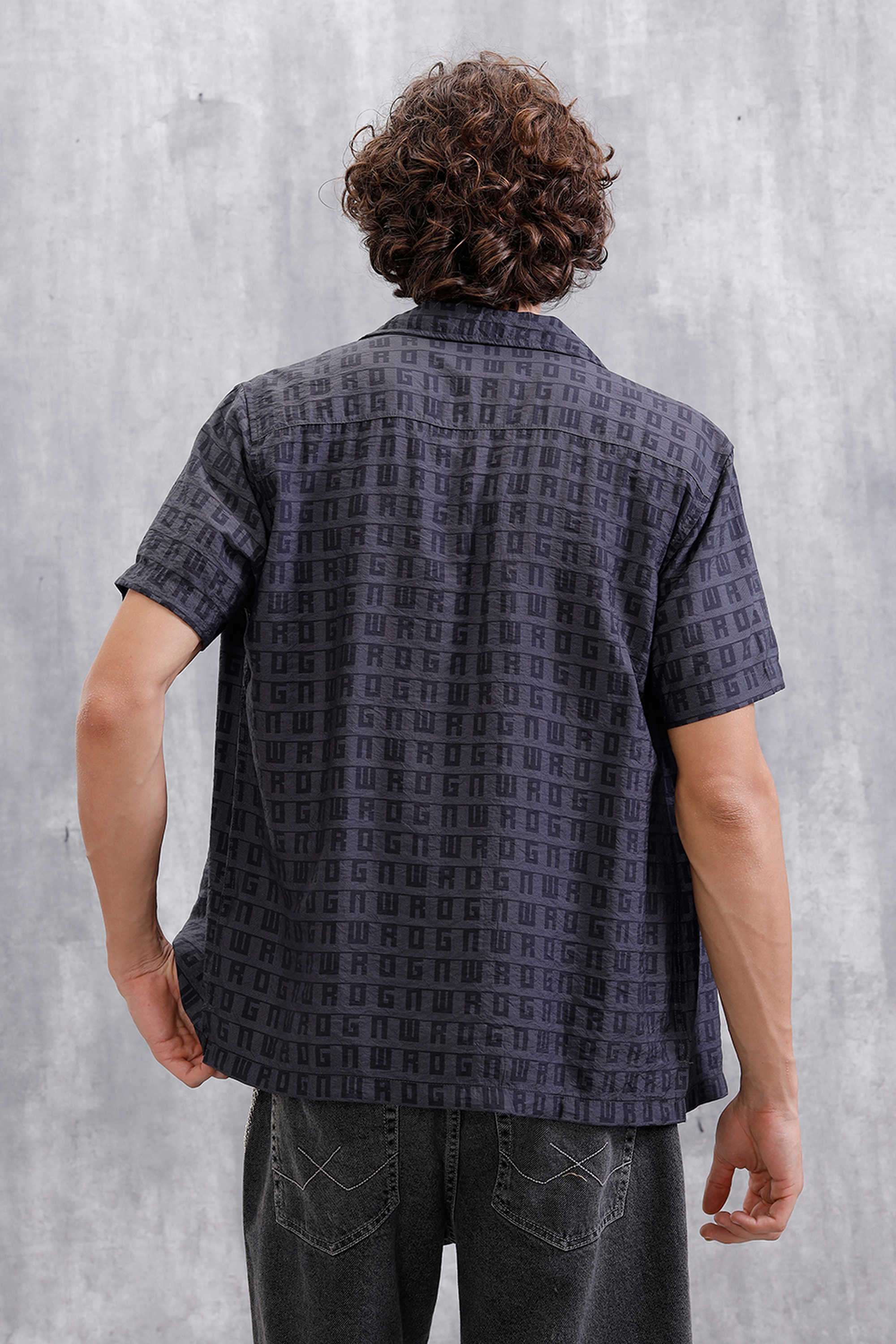 Printed-Nylon-Regular-Fit-Men-s-Casual-Wear-Shirt