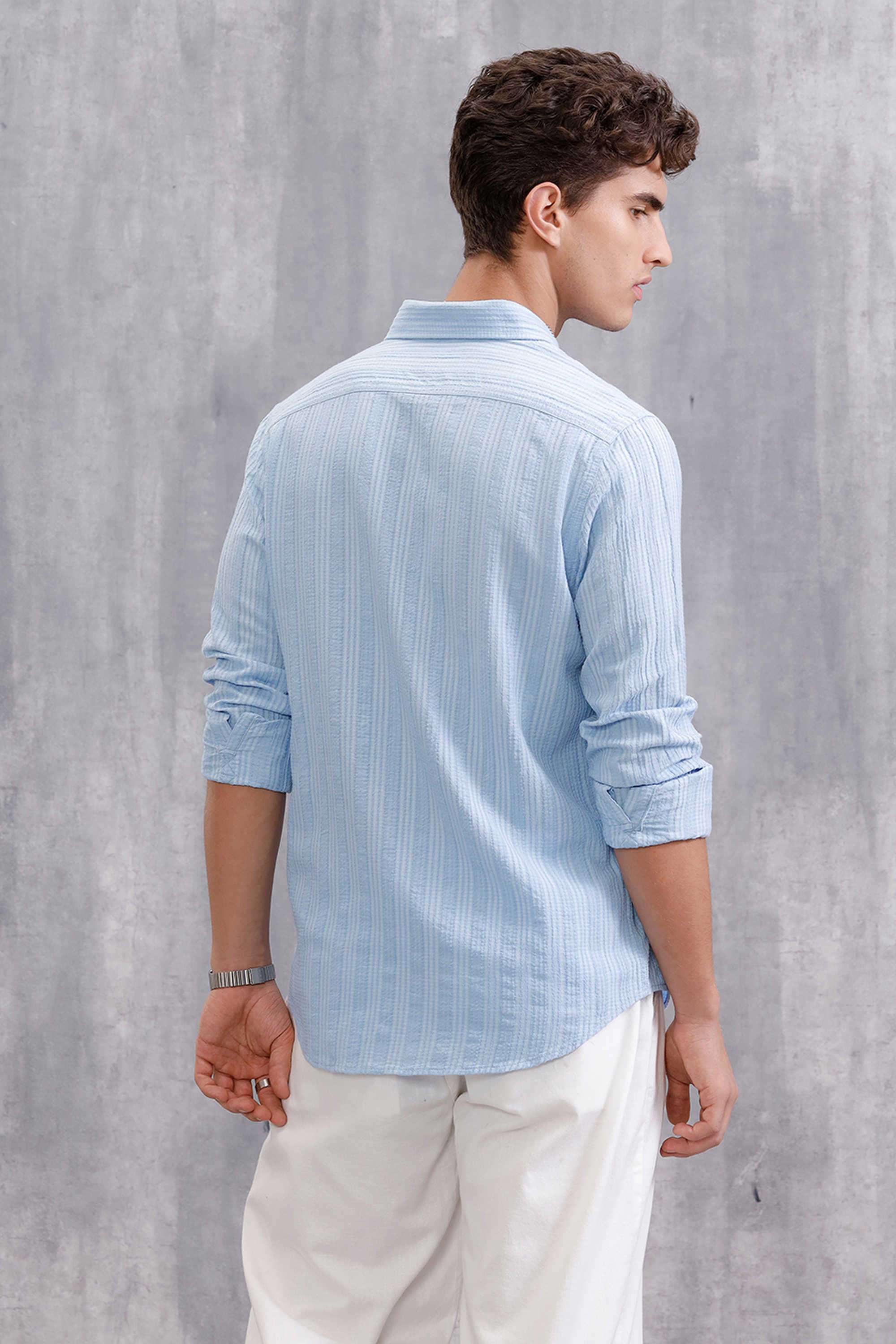 Stripes-Cotton-Slim-Fit-Men-s-Casual-Wear-Shirt