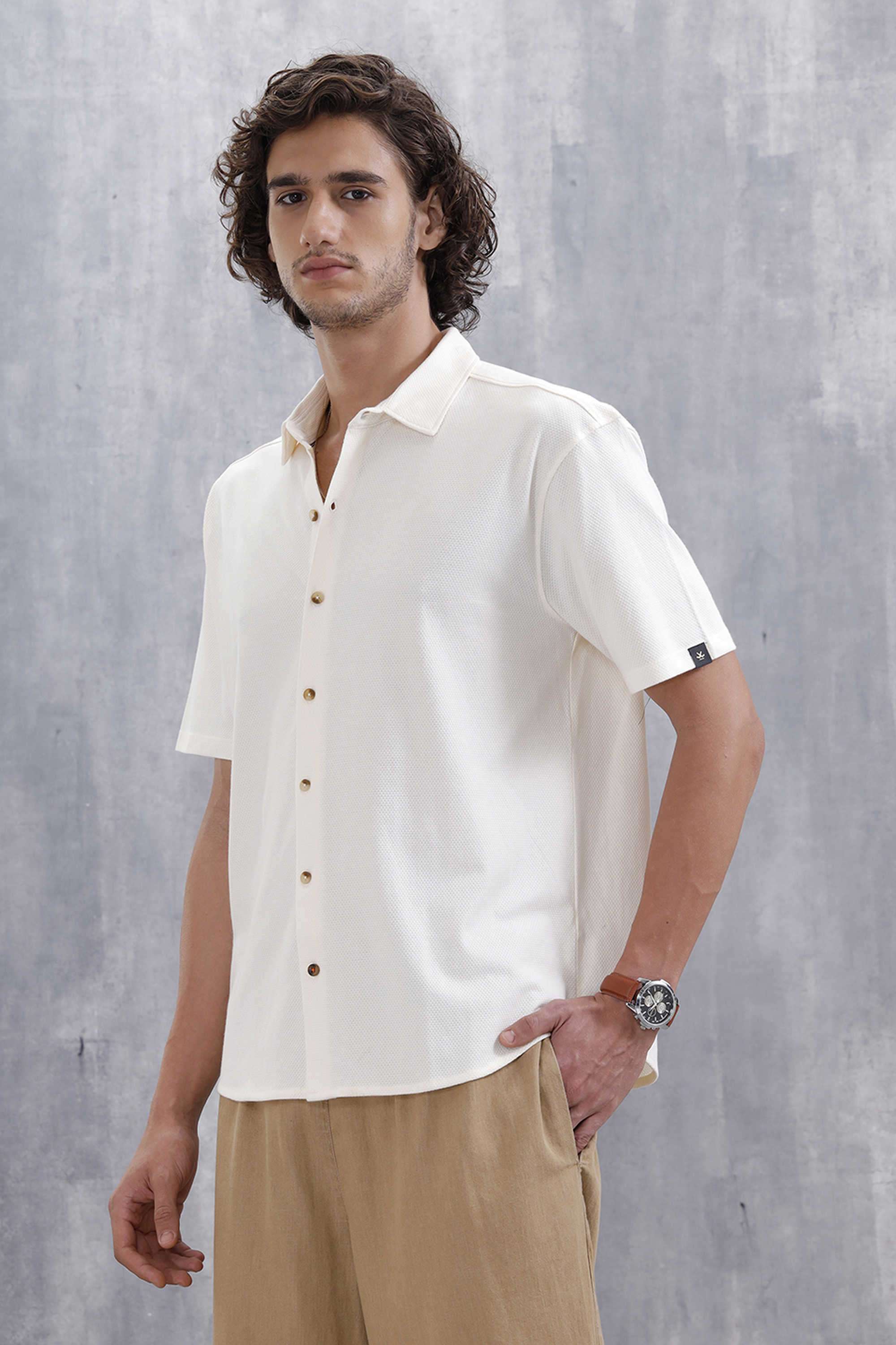 Solid-Cotton-Slim-Fit-Men-s-Casual-Shirt