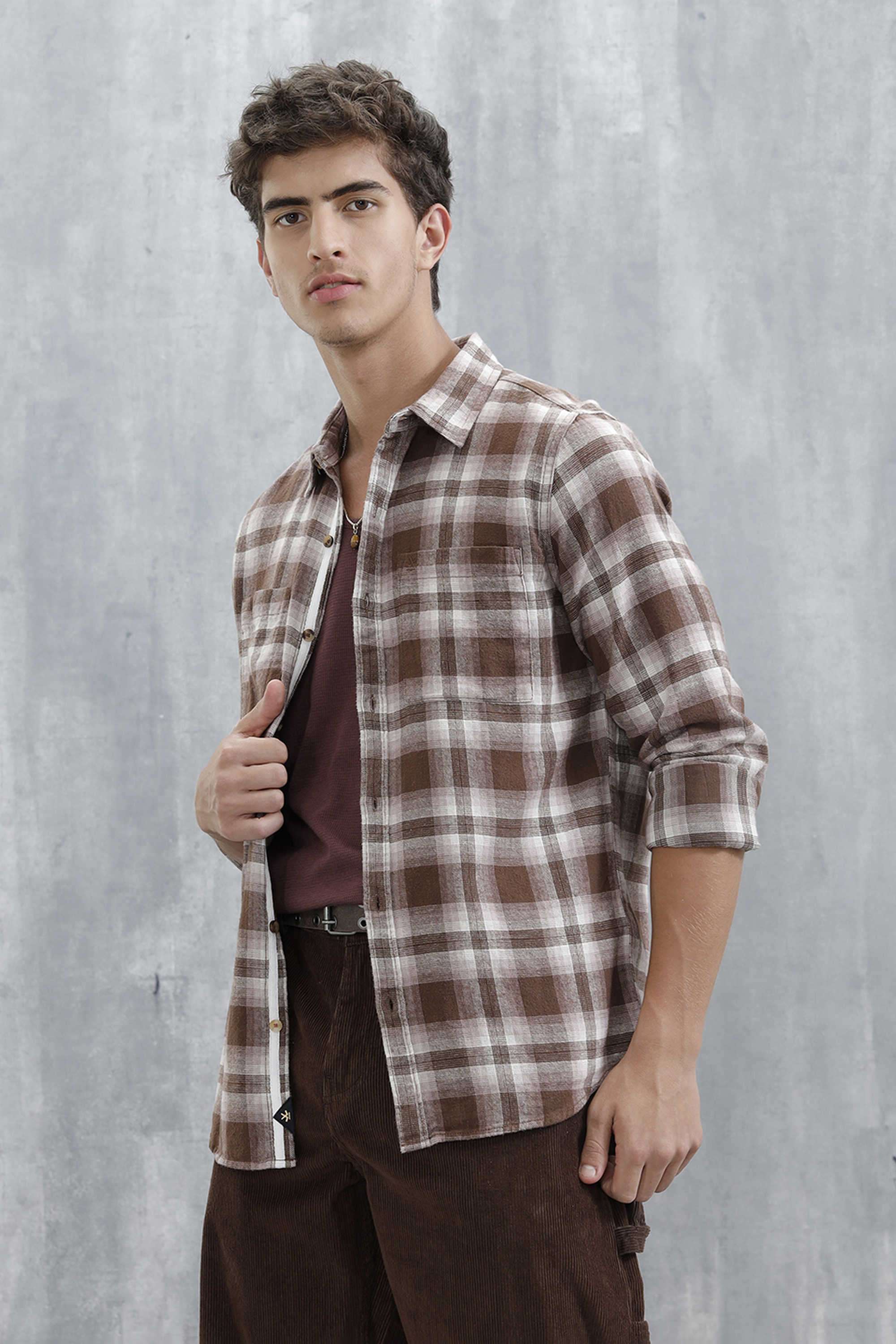 Checks-Cotton-Slim-Fit-Men-s-Casual-Shirt