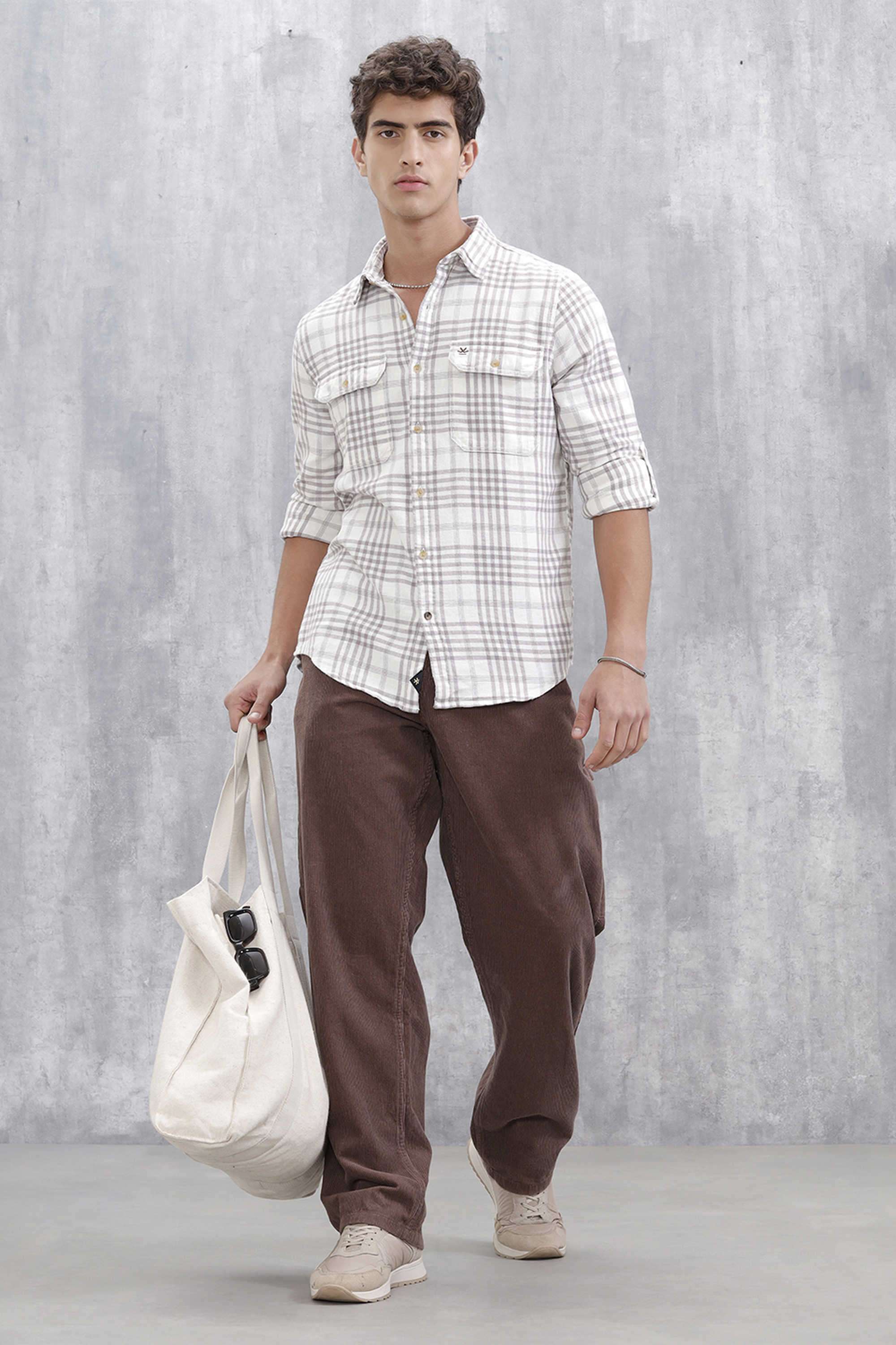 Checks-Cotton-Slim-Fit-Men-s-Casual-Shirt