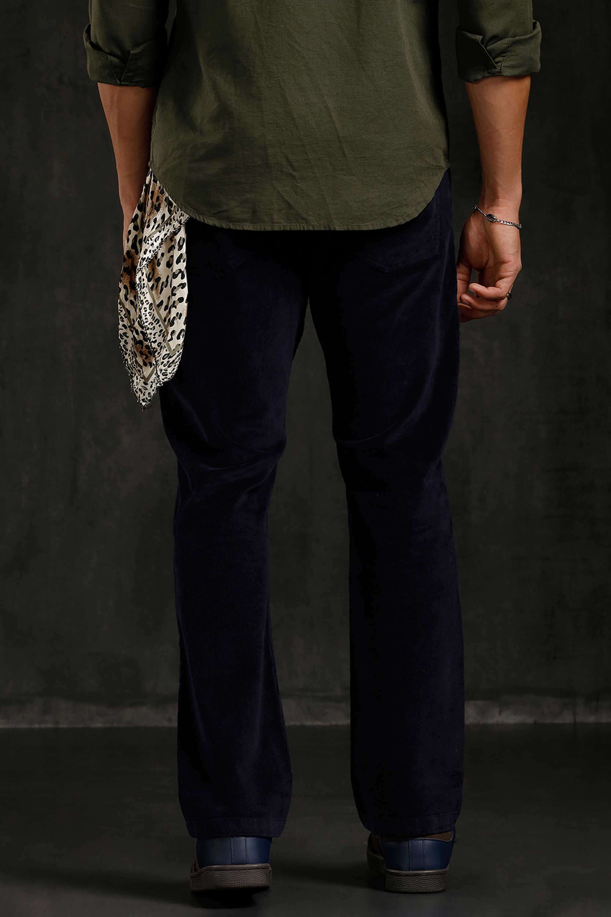 Solid-Cotton-Straight-Fit-Men-s-Casual-Wear-Trousers