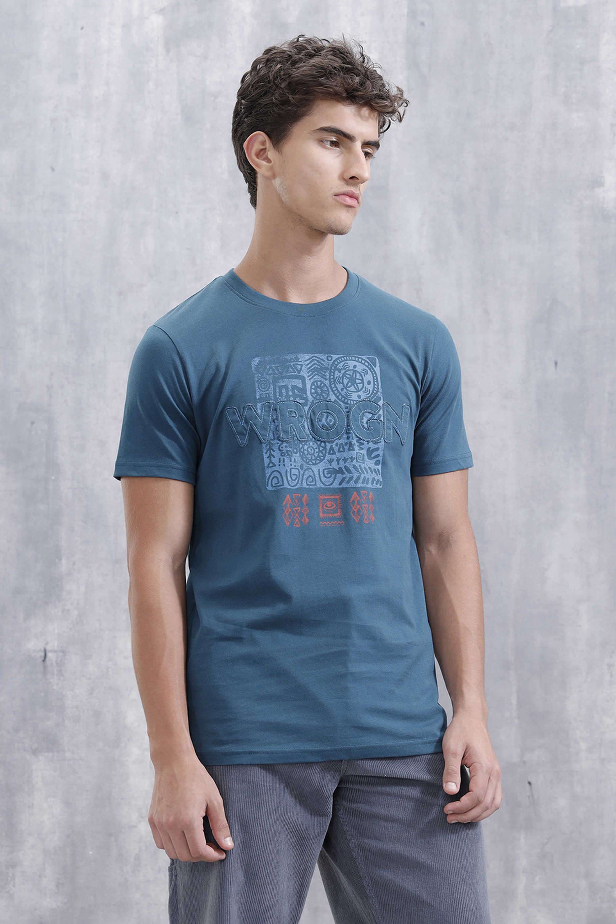 Solid-Cotton-Round-Neck-Men-s-T-Shirt