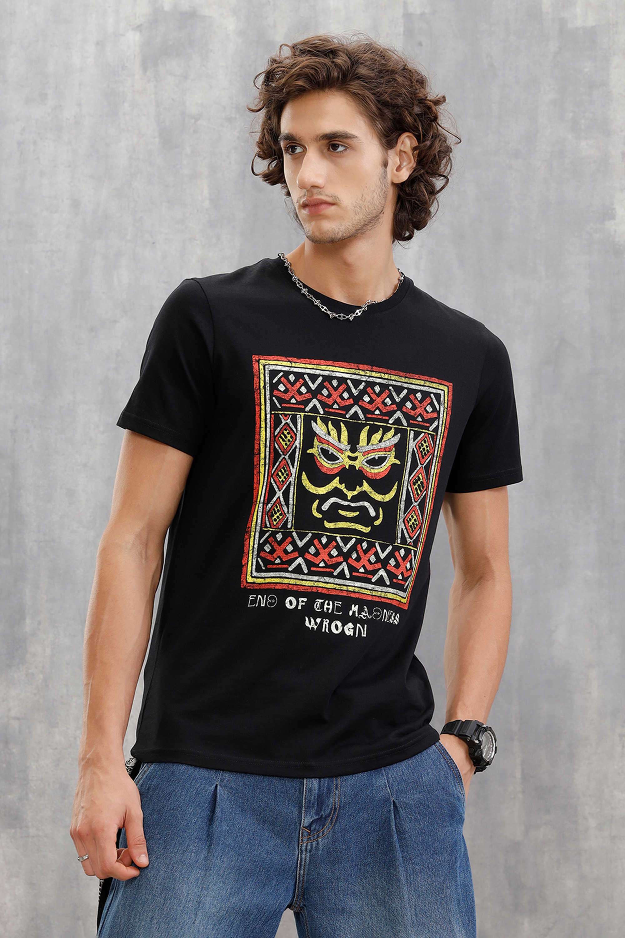 Solid-Cotton-Round-Neck-Men-s-T-Shirt