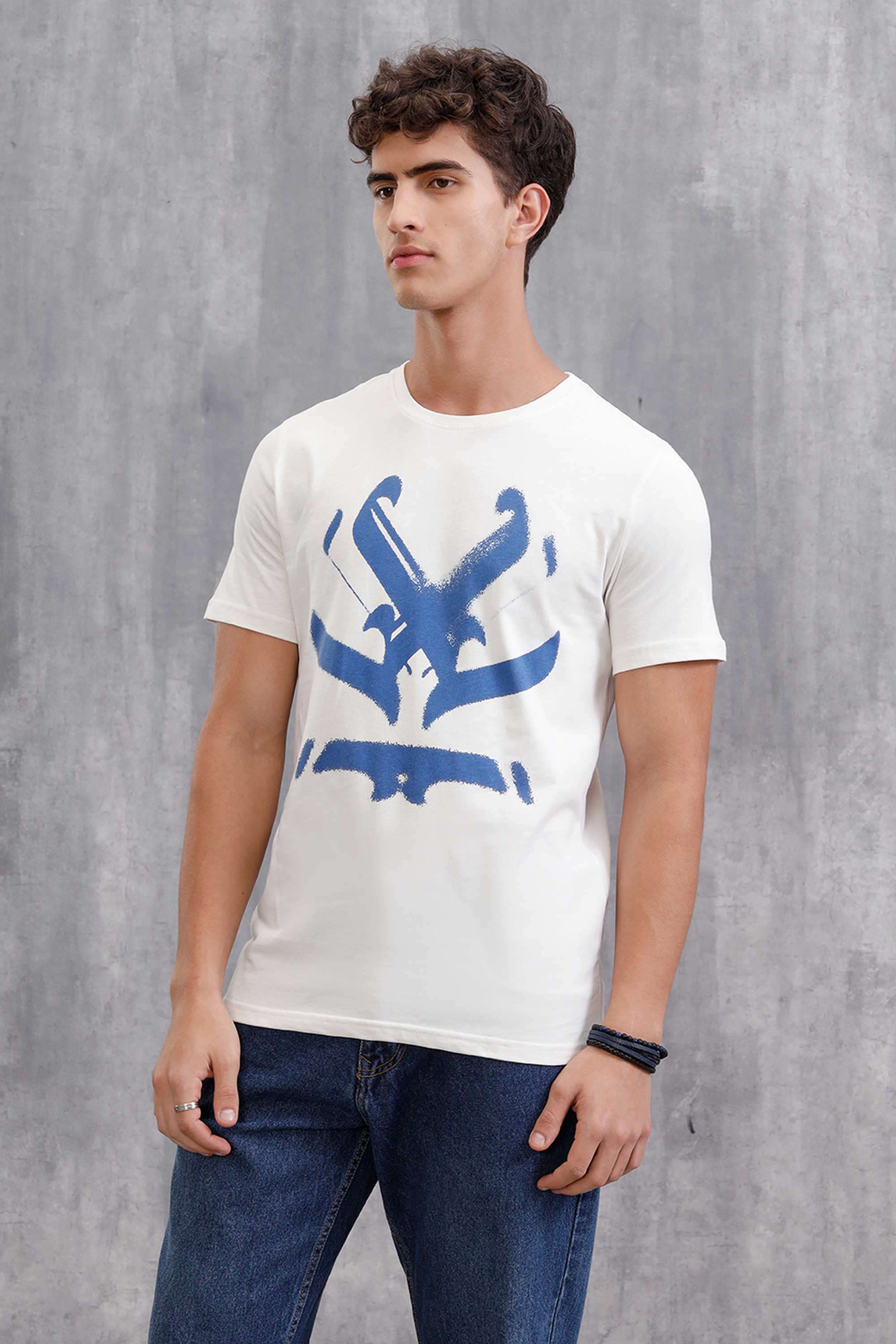 Solid-Cotton-Round-Neck-Men-s-T-Shirt