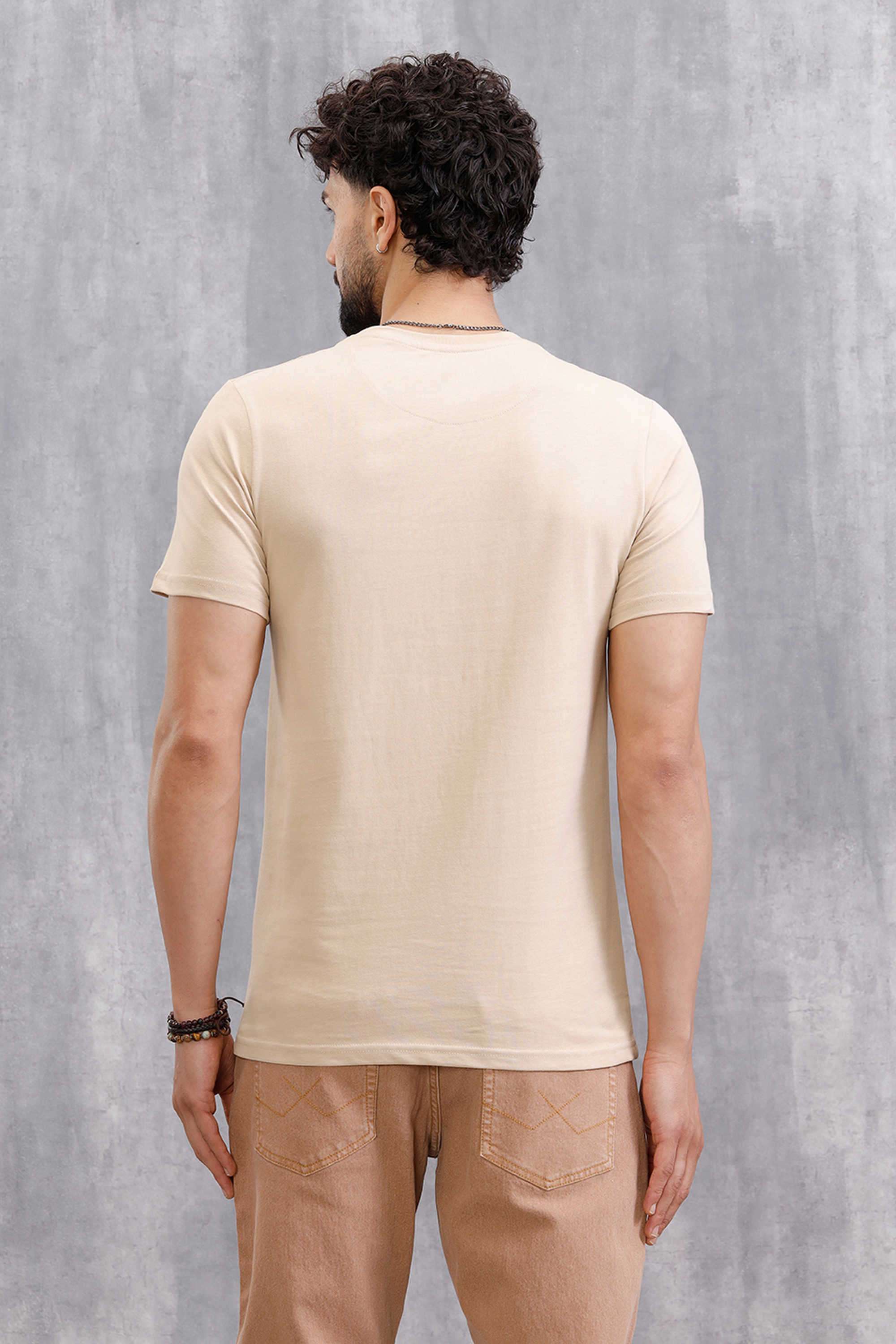 Solid-Cotton-Round-Neck-Men-s-T-Shirt