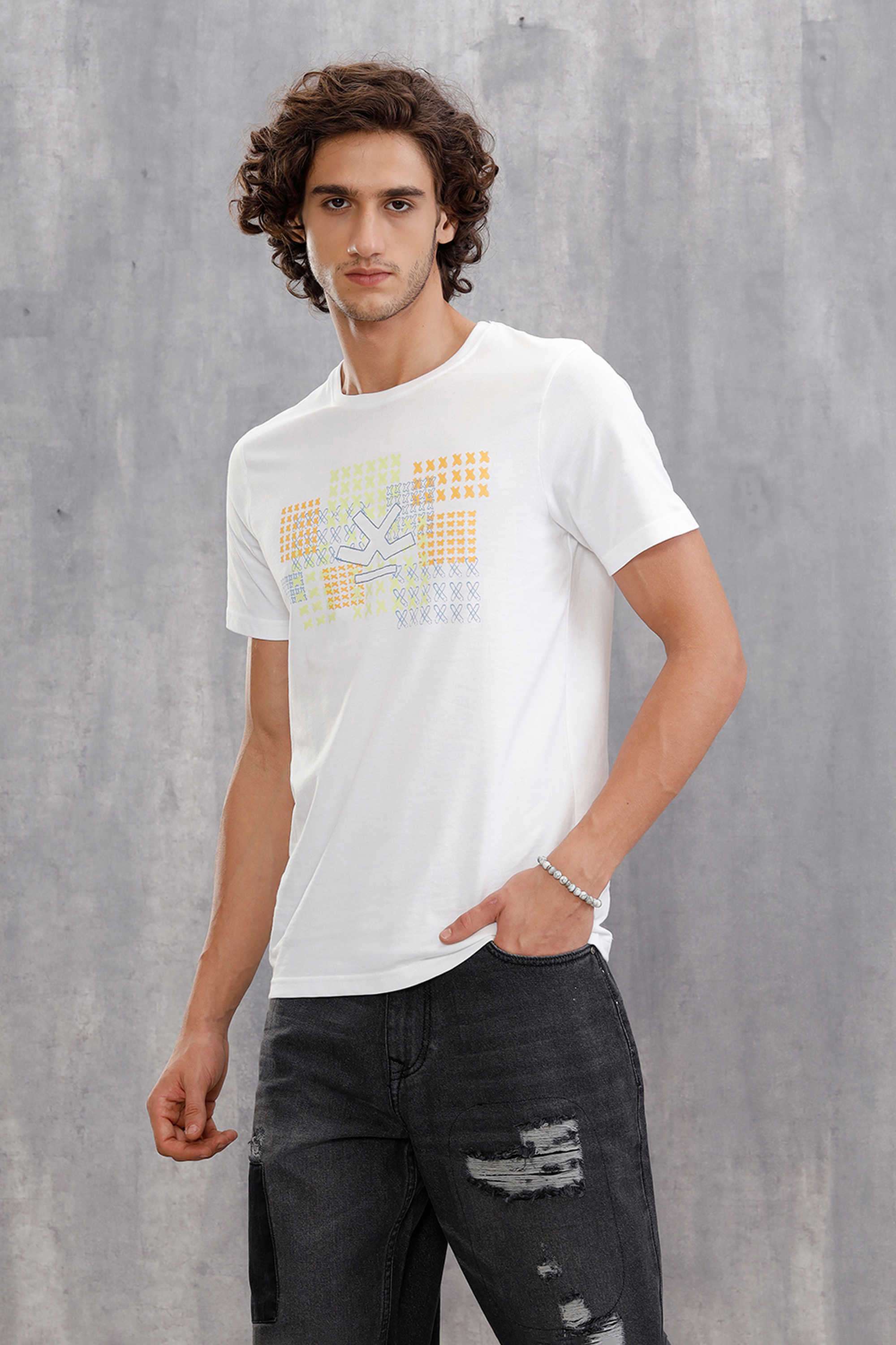 Solid-Cotton-Round-Neck-Men-s-T-Shirt