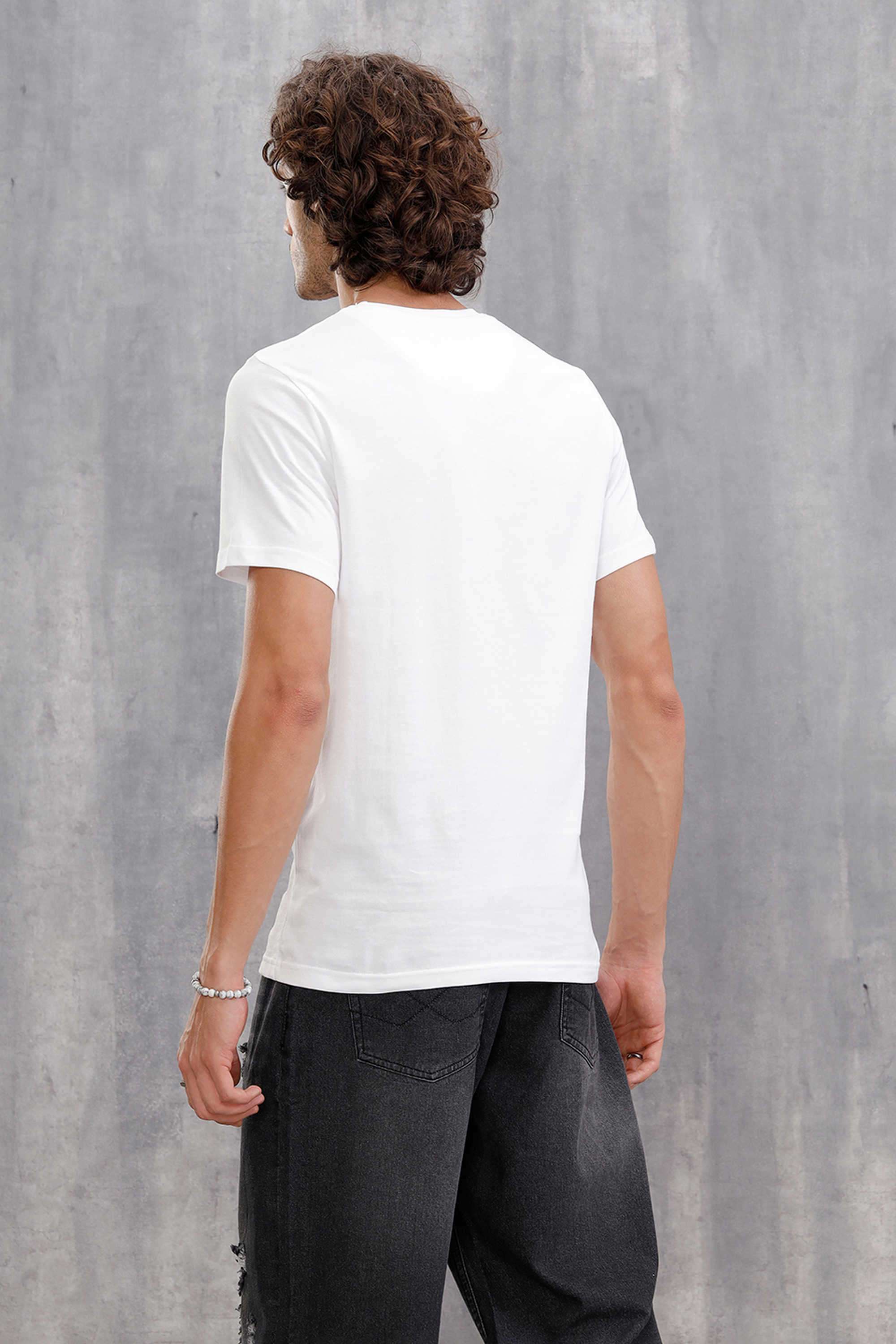 Solid-Cotton-Round-Neck-Men-s-T-Shirt