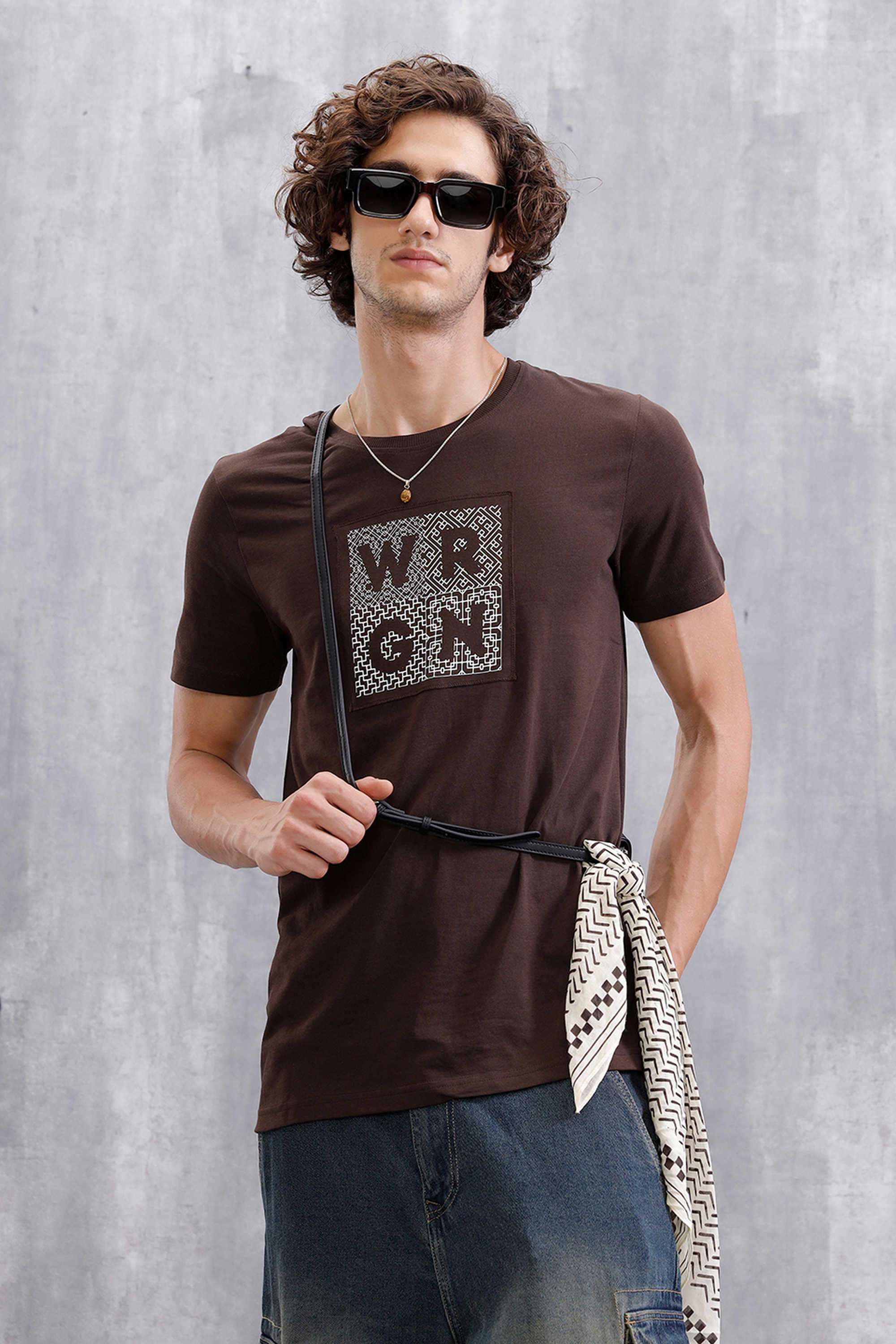 Solid-Cotton-Round-Neck-Men-s-T-Shirt
